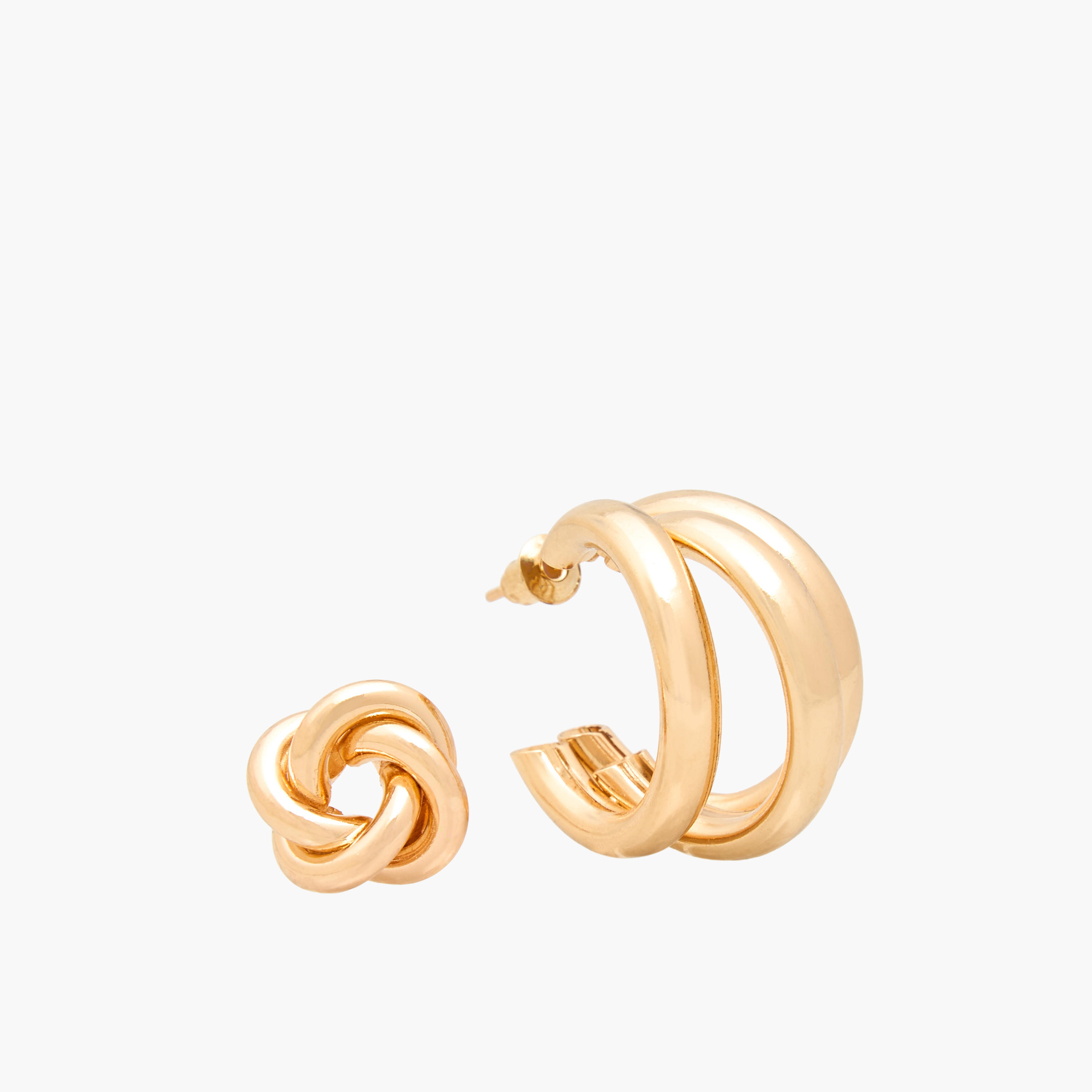 Pack of 6 Metal Assorted Earrings with Pushback Closure-women-watchesandjewellery-jewellery-earrings-image-4