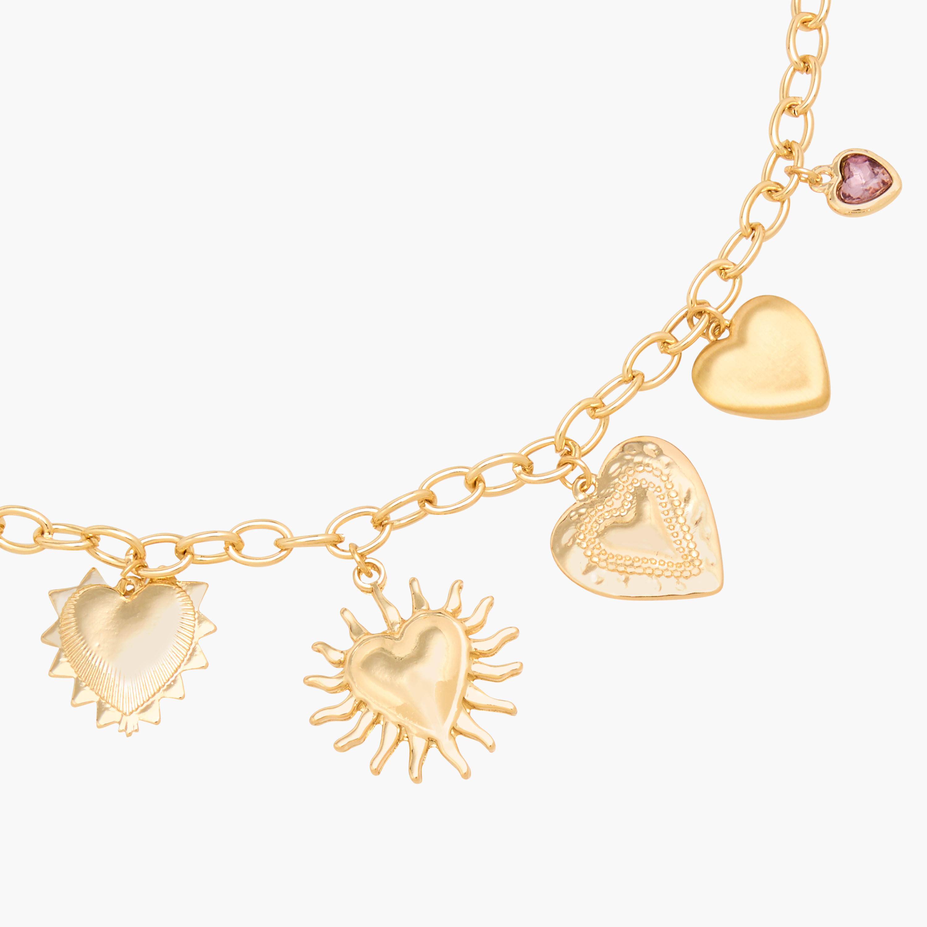 Metal Charm Detail Necklace-women-watchesandjewellery-jewellery-necklacesandpendants-image-3