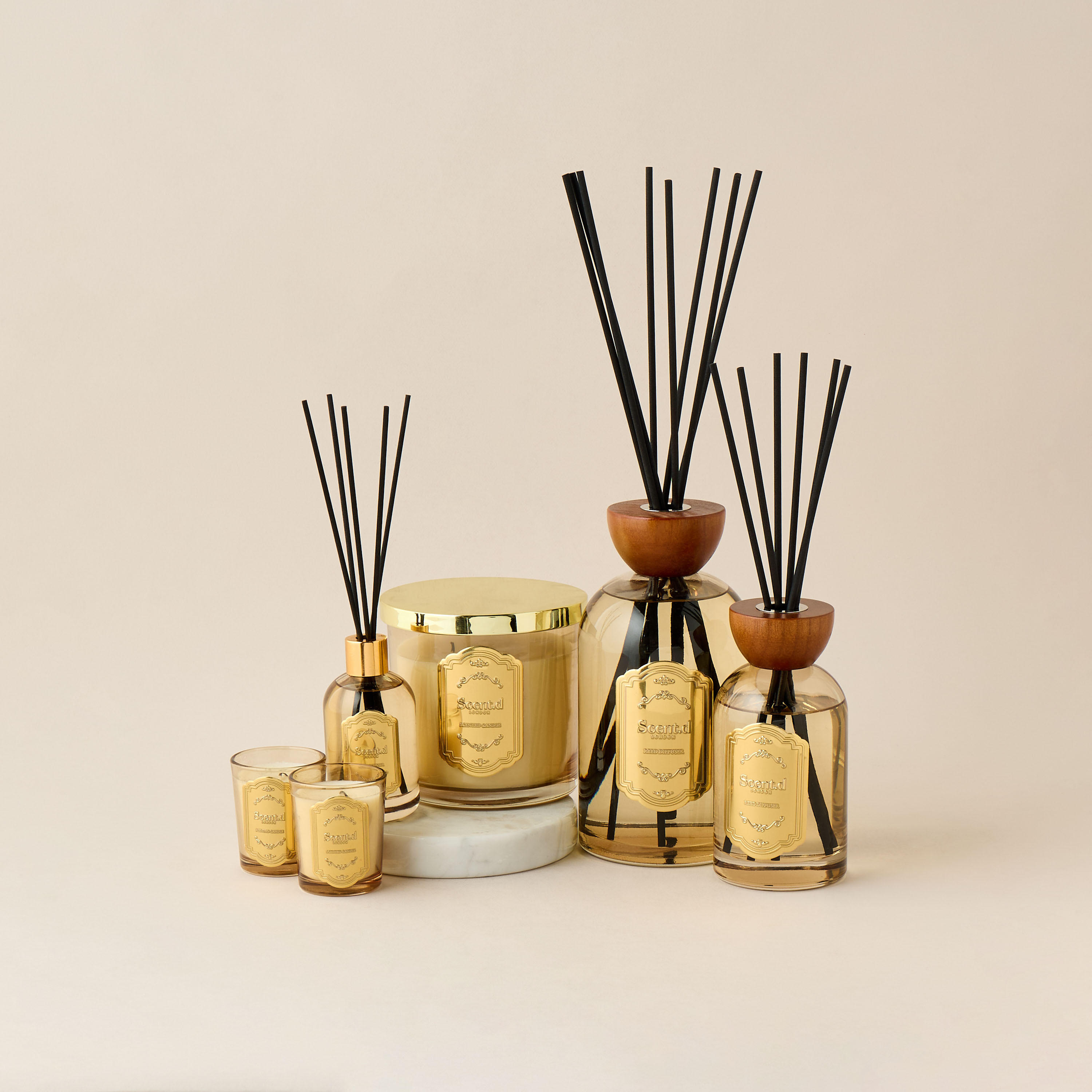 Scent.d London Vanilla Souk Scented Reed Diffuser Set - 1 L-household-homefragrance-reeddiffusers-image-5