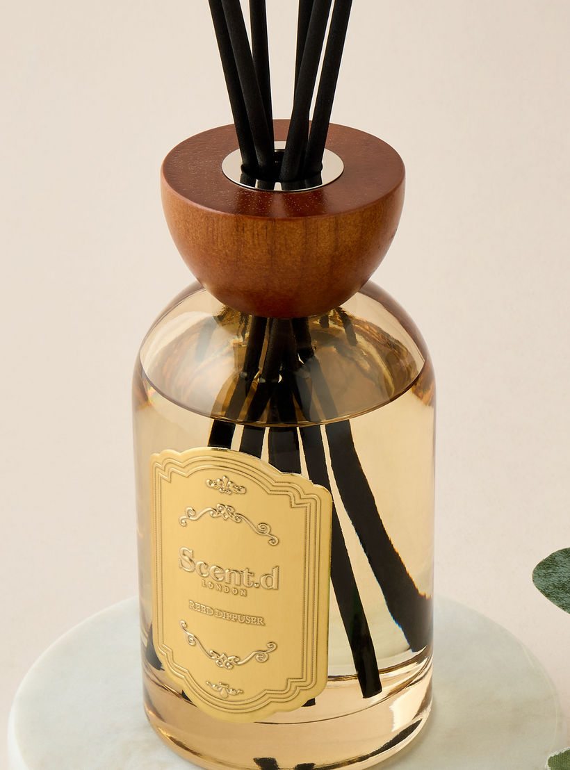 طقم موزع عطور أعواد فانيلا سوك من سينت دي لندن - 300 مل-household-homefragrance-reeddiffusers-image-2