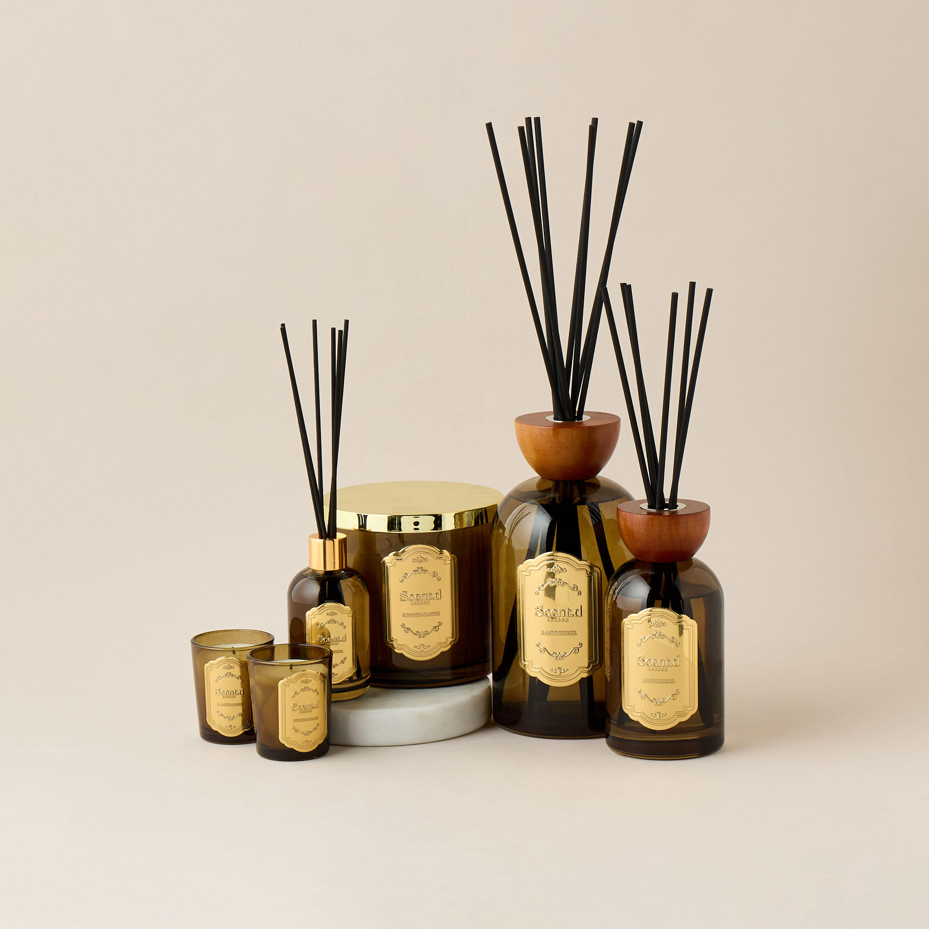 طقم موزع عطور أعواد فانيلا سوك من سينت دي لندن - 300 مل-household-homefragrance-reeddiffusers-image-5