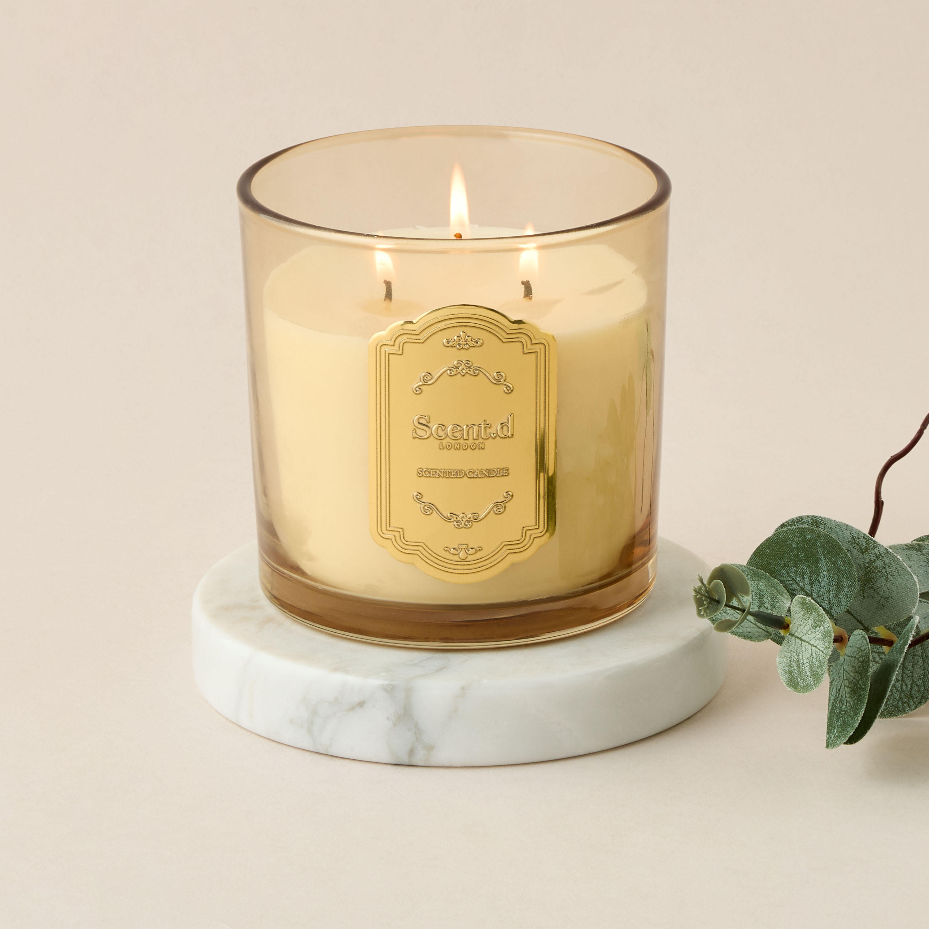 Scent.d London Desert Sorbet Scented Jar Candle - 600 gms-household-homefragrance-candles-image-4