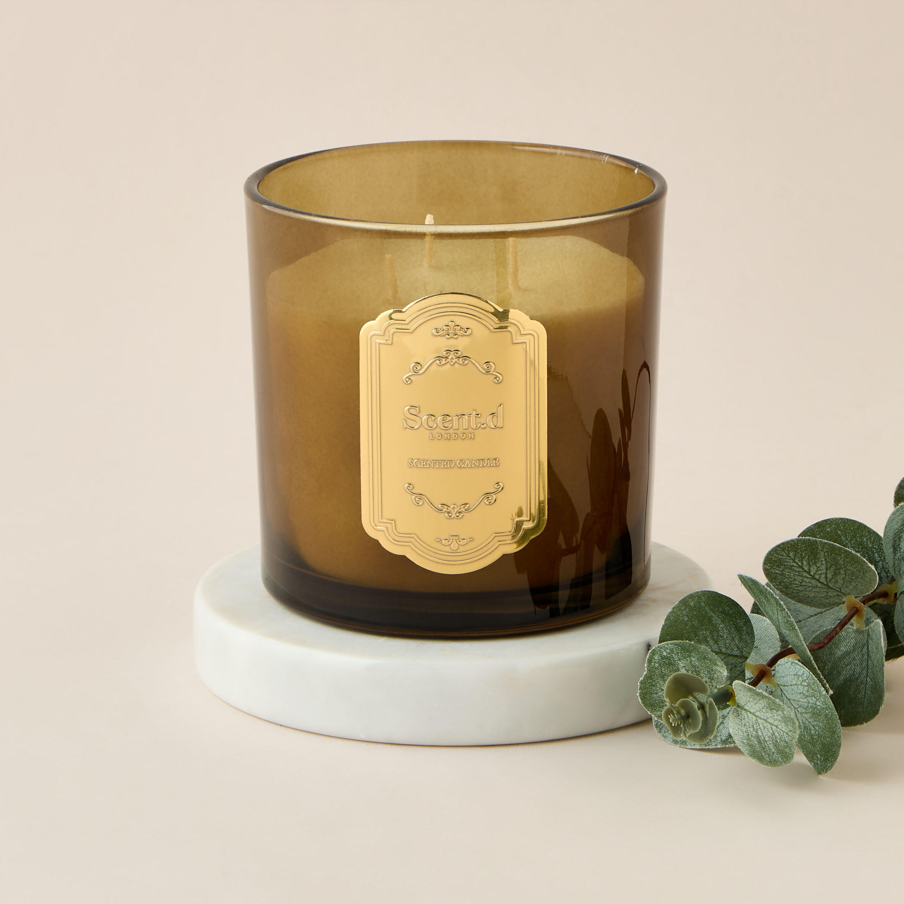 Scent.d London Desert Sorbet Scented Jar Candle - 600 gms-household-homefragrance-candles-image-1