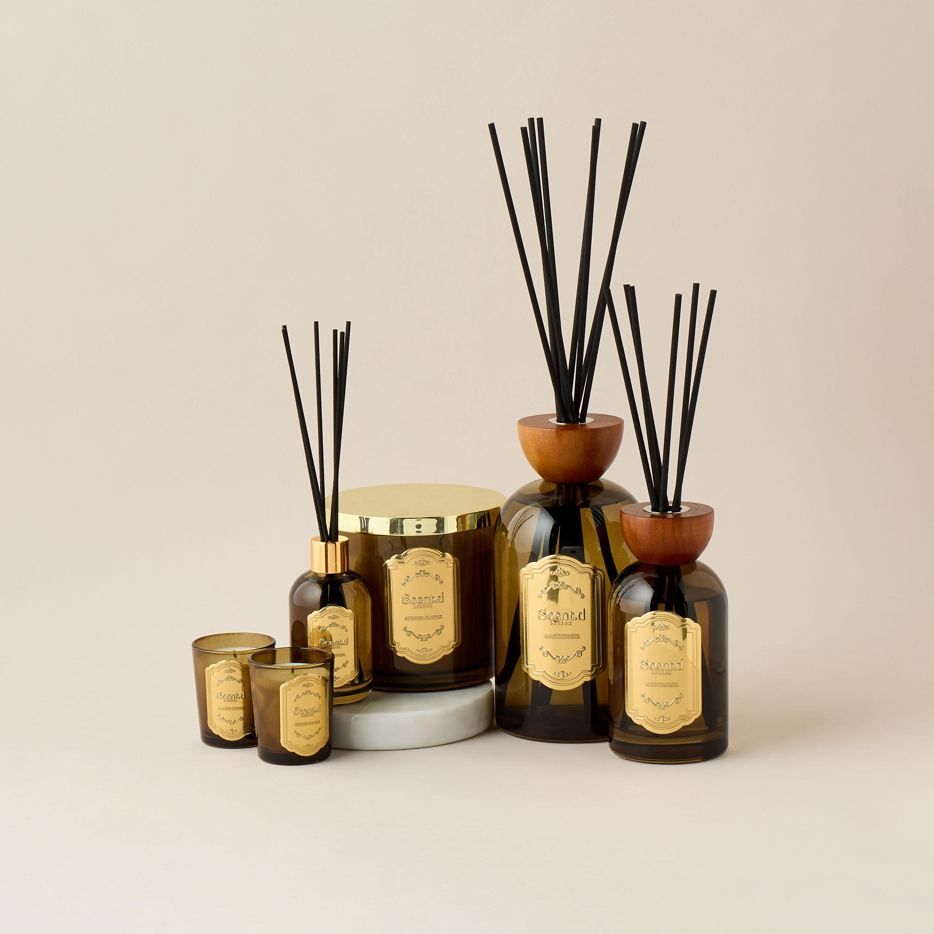 Scent.d London Desert Sorbet Scented Jar Candle - 600 gms-household-homefragrance-candles-image-6