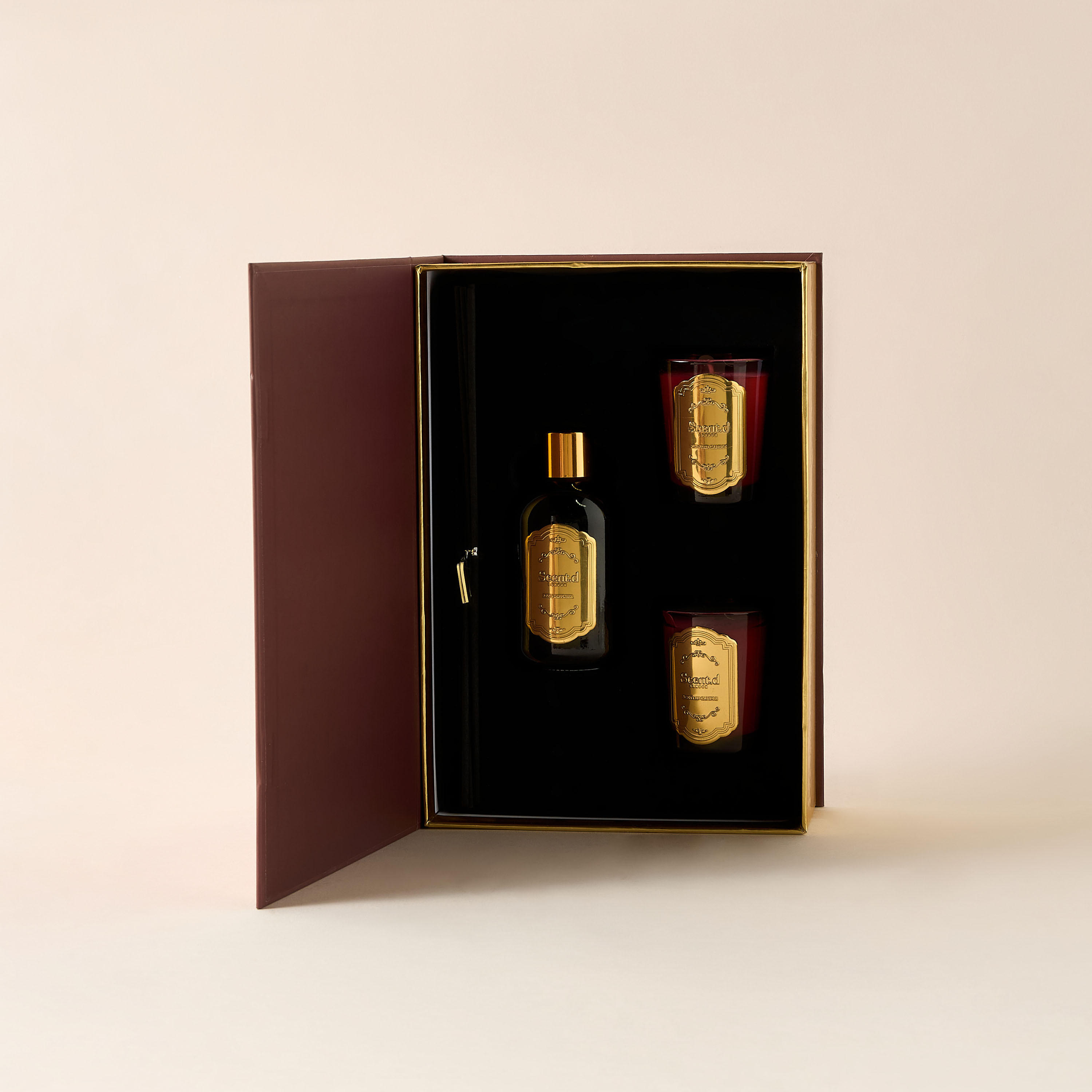 Scent.d London Desert Sorbet Scented Jar Candle and Reed Diffuser Set-household-homefragrance-fragrancegiftset-image-6