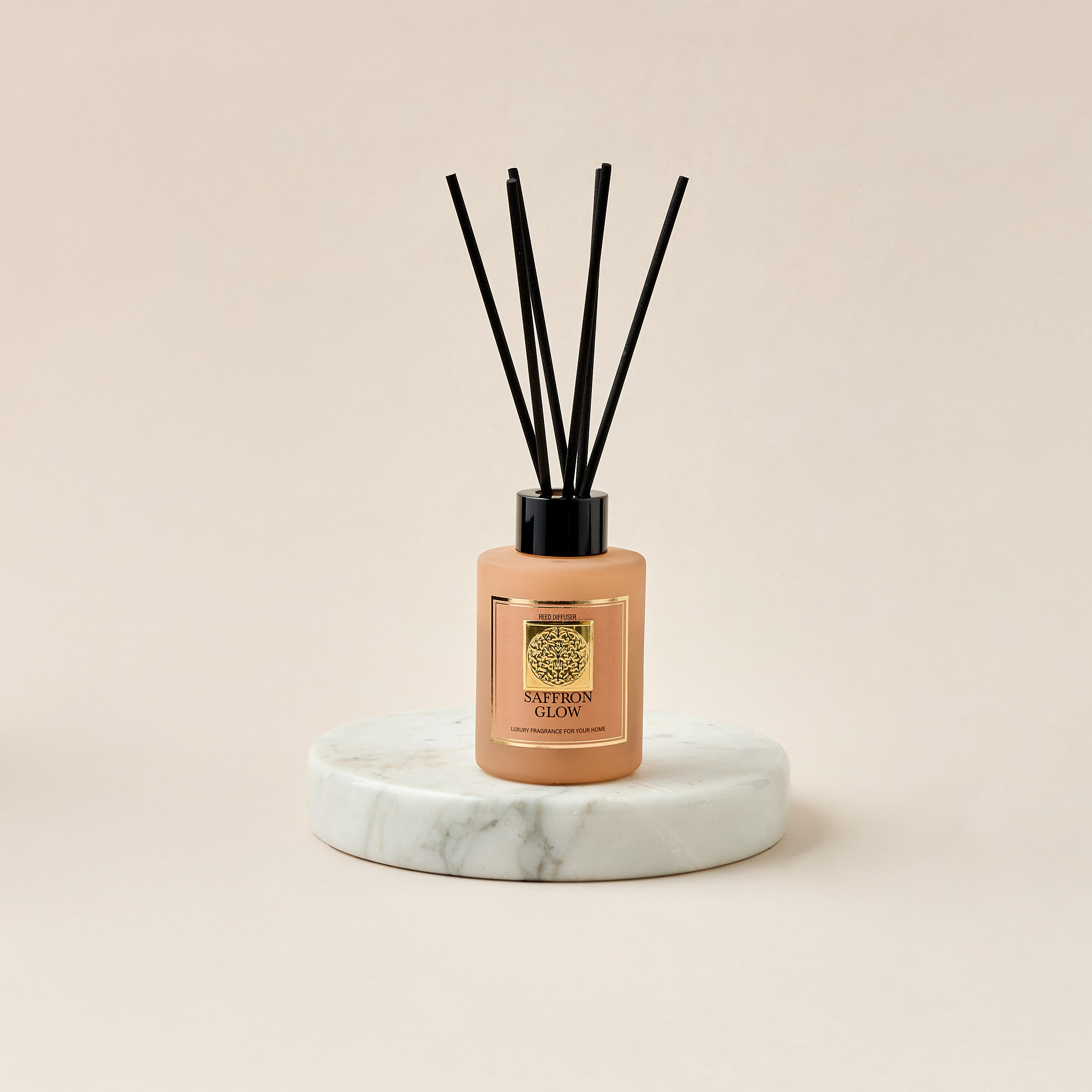 Saffron Glow Scented Reed Diffuser and Jar Candle Set-household-homefragrance-fragrancegiftset-image-3