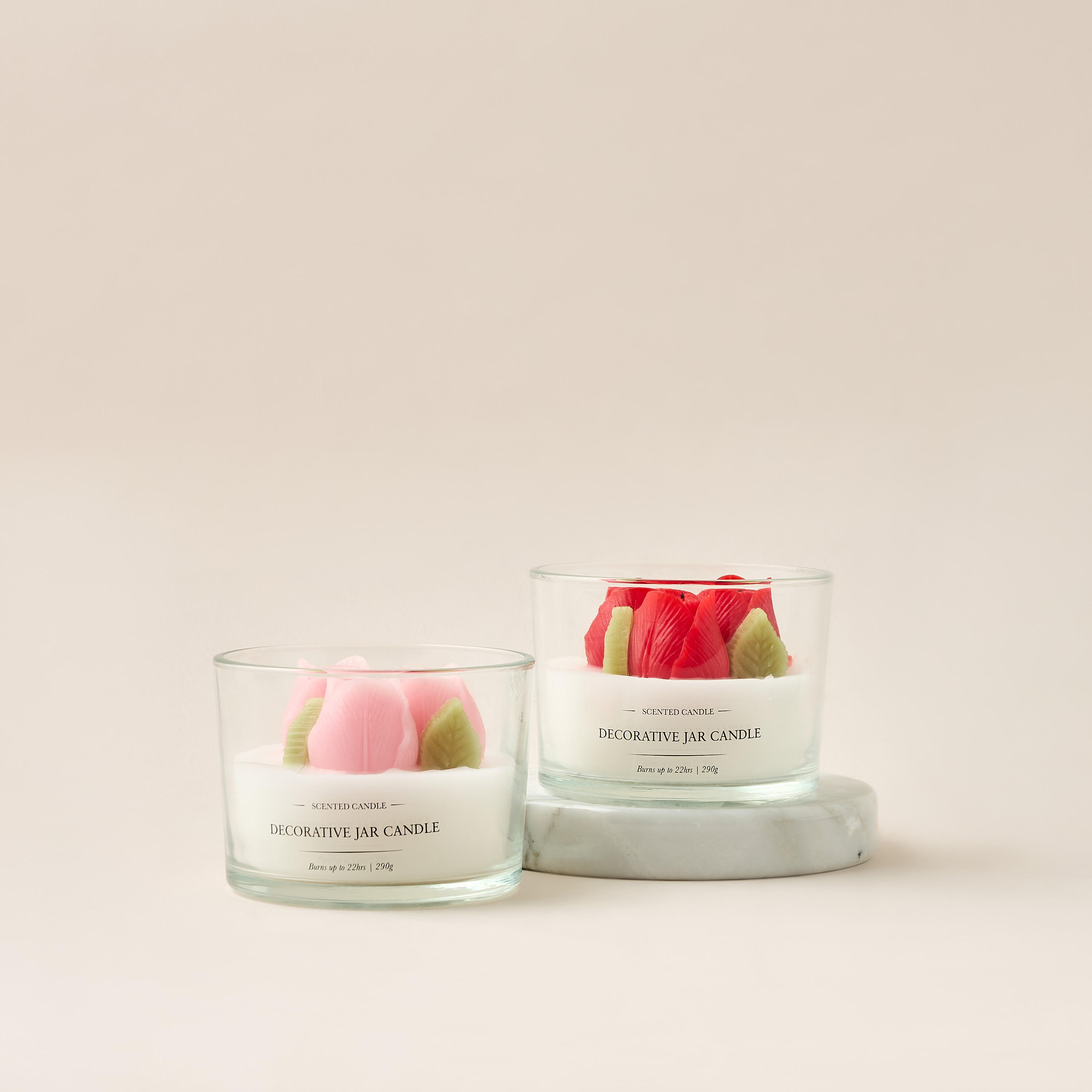 Rose Scented Jar Candle - 64 gms-household-homefragrance-candles-image-5