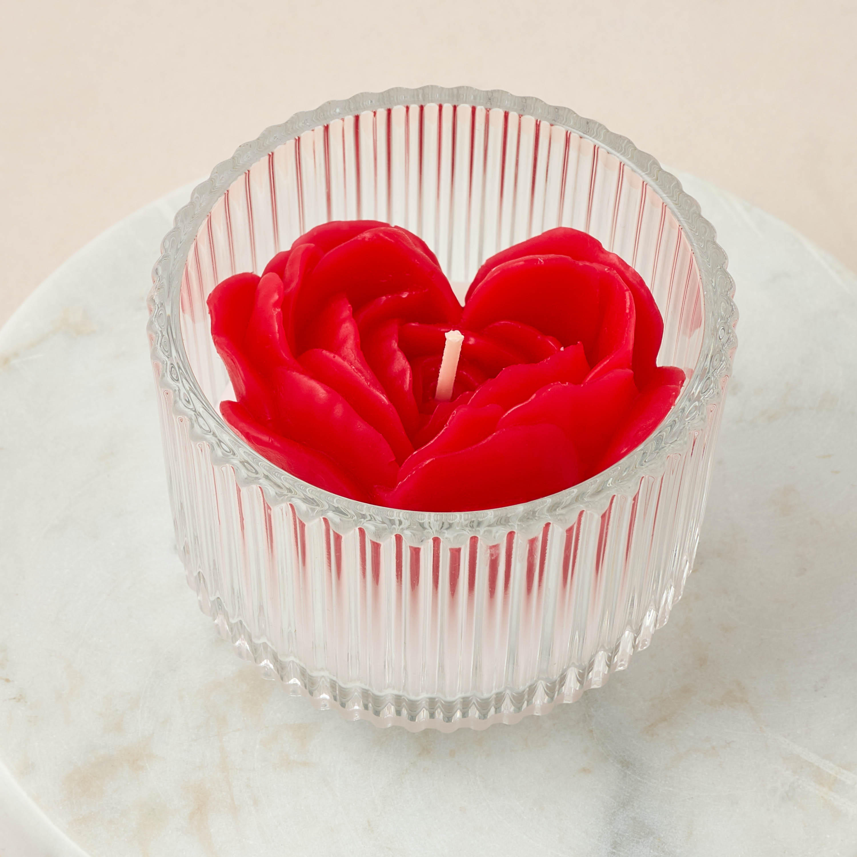 Rose Scented Jar Candle - 29 gms-household-homefragrance-candles-image-3