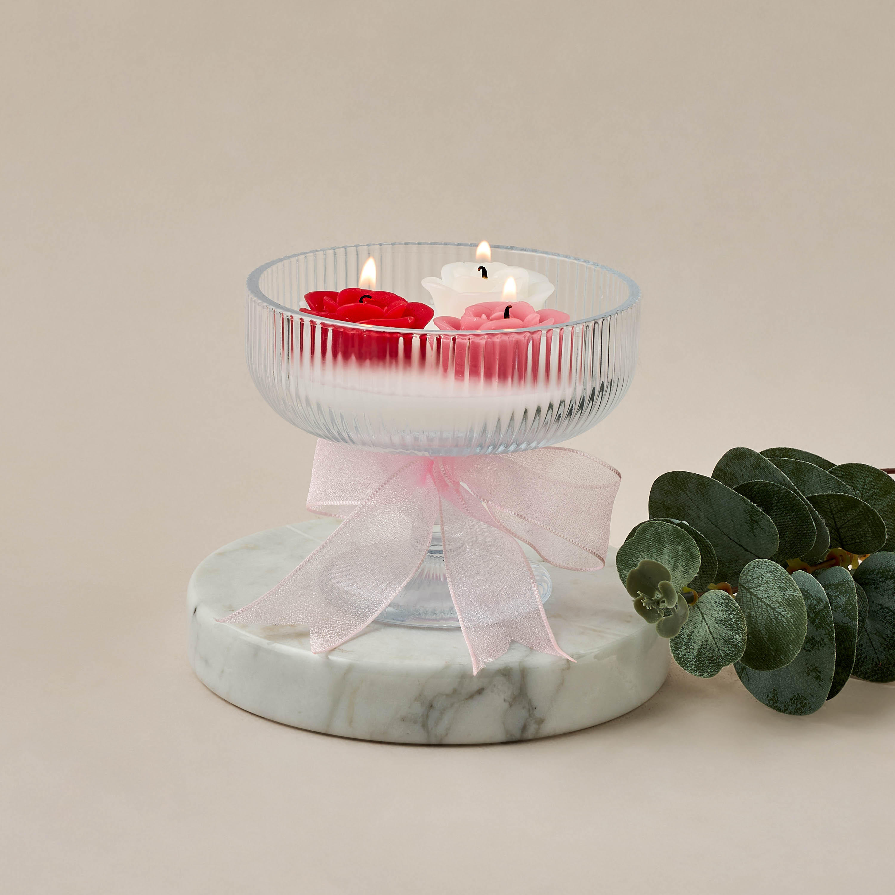 Rose Scented Jar Candle - 64 gms-household-homefragrance-candles-image-4