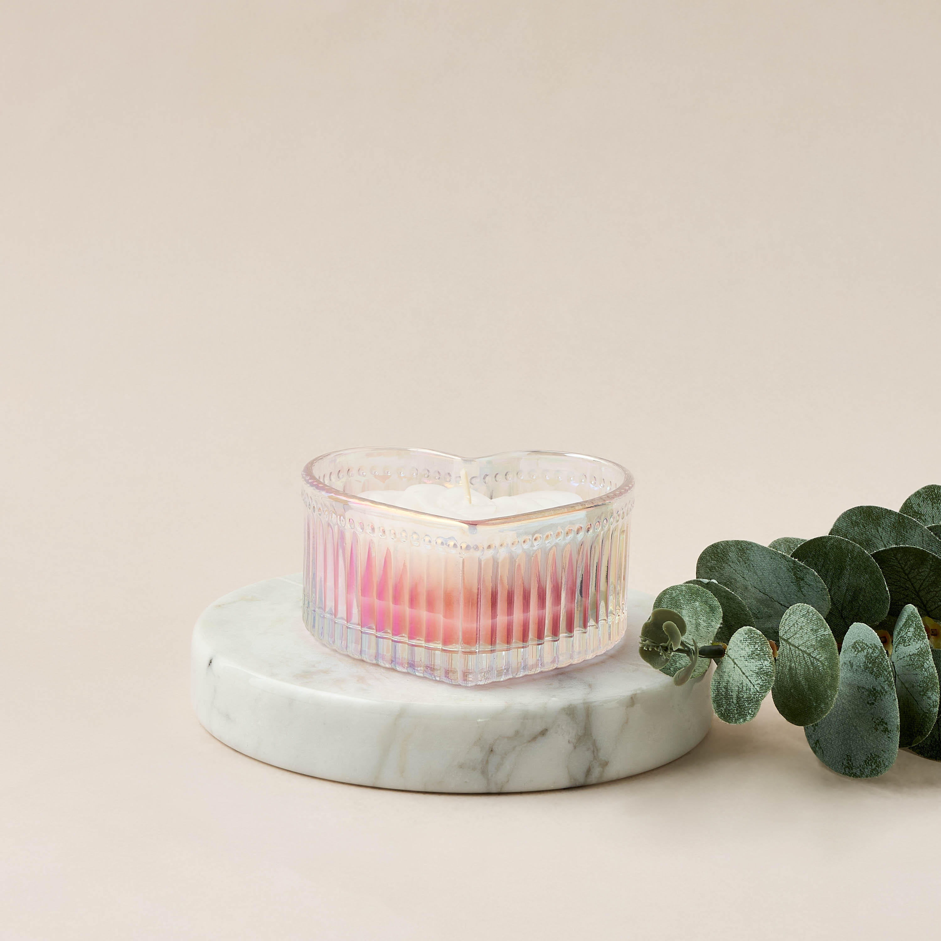 جرة شمع على شكل قلب معطرة بالورد - 68 جرام-household-homefragrance-candles-image-1
