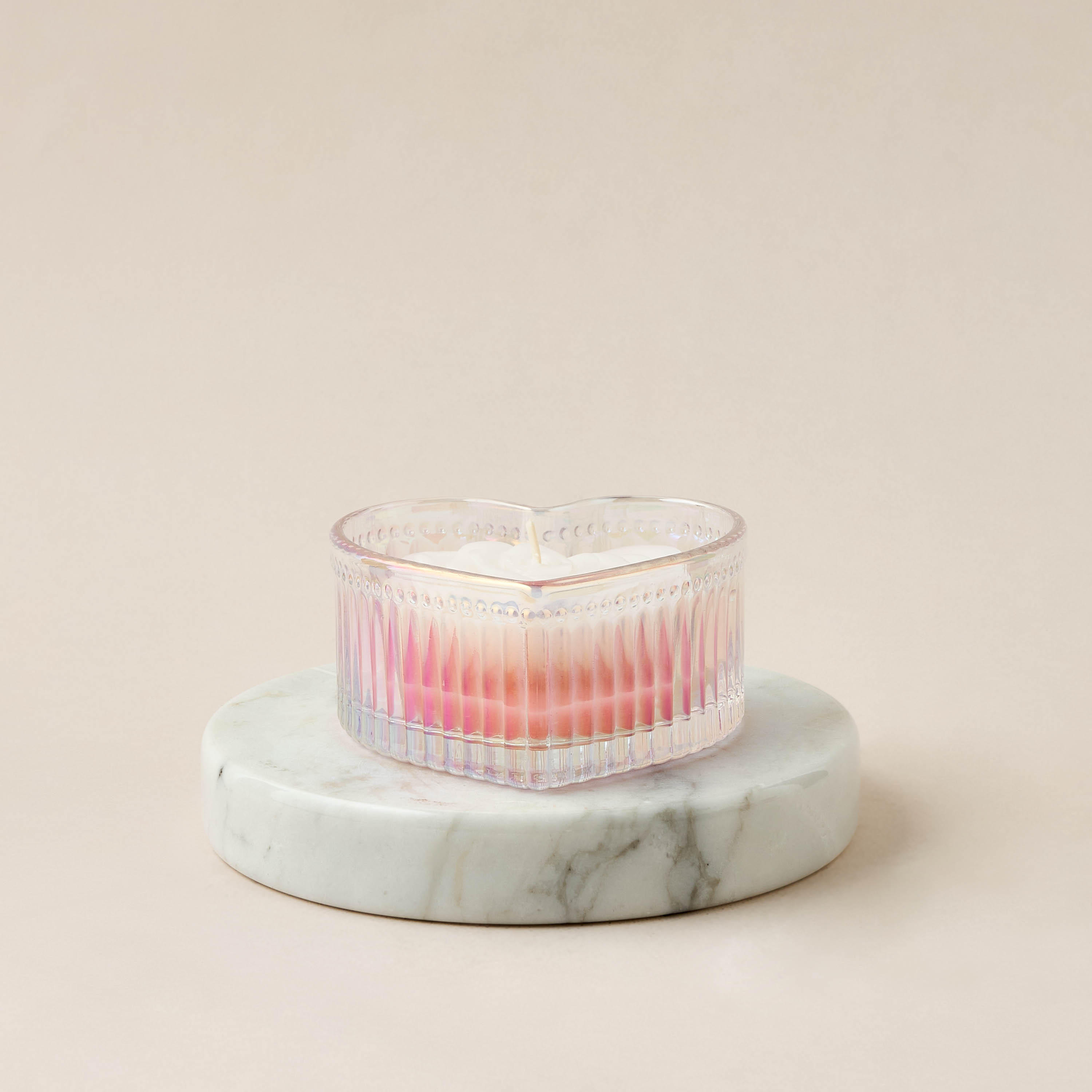 جرة شمع على شكل قلب معطرة بالورد - 68 جرام-household-homefragrance-candles-image-2