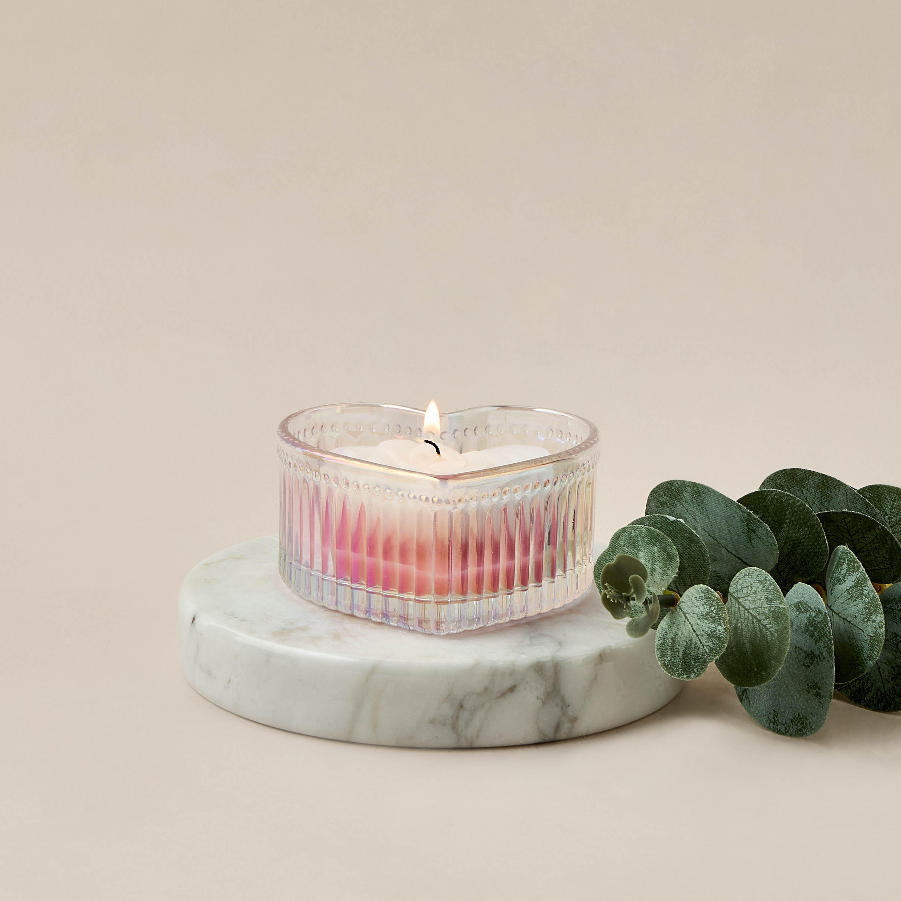 جرة شمع على شكل قلب معطرة بالورد - 68 جرام-household-homefragrance-candles-image-4
