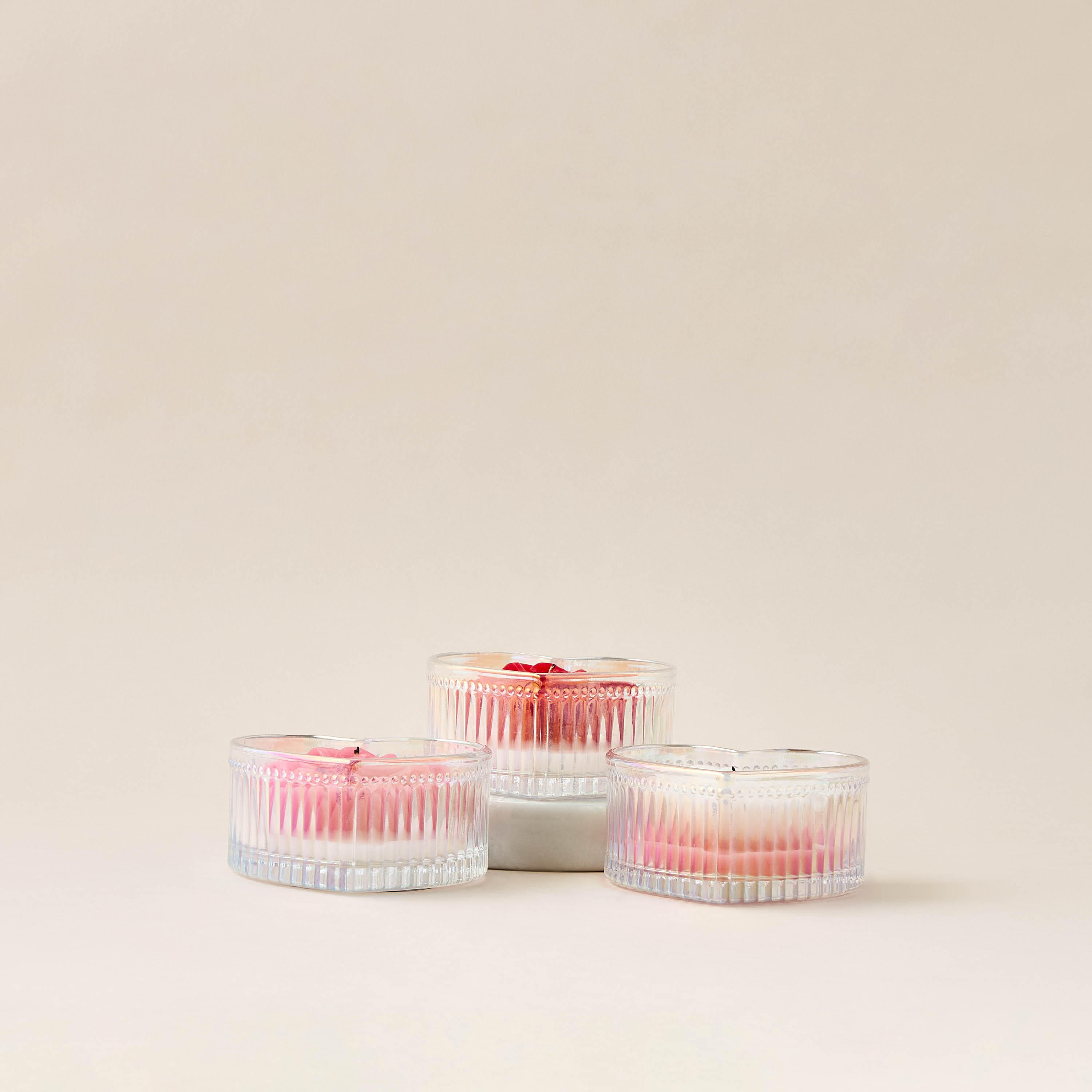 جرة شمع على شكل قلب معطرة بالورد - 68 جرام-household-homefragrance-candles-image-5