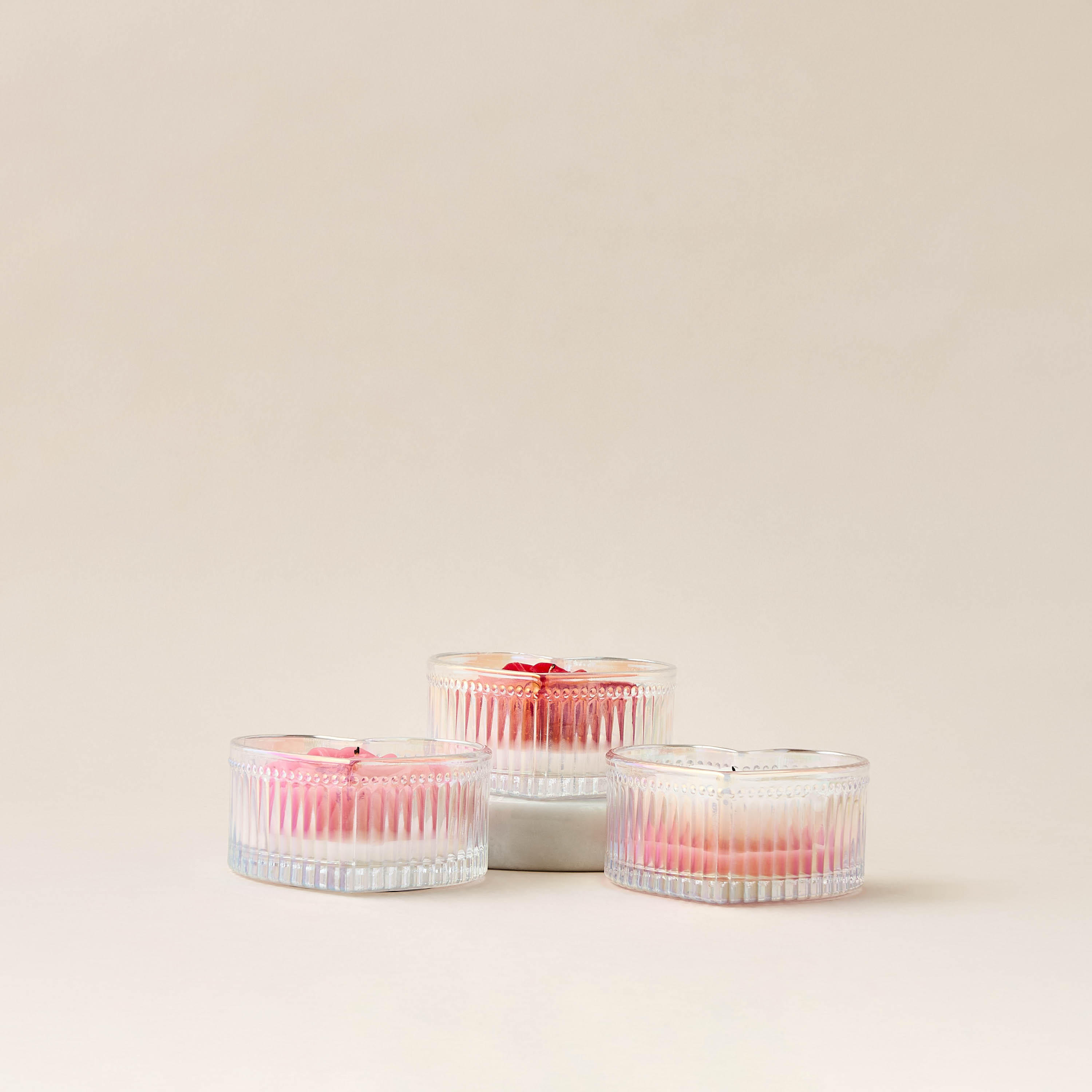 Heart Shaped Rose Scented Jar Candle - 68 gms-household-homefragrance-candles-image-5