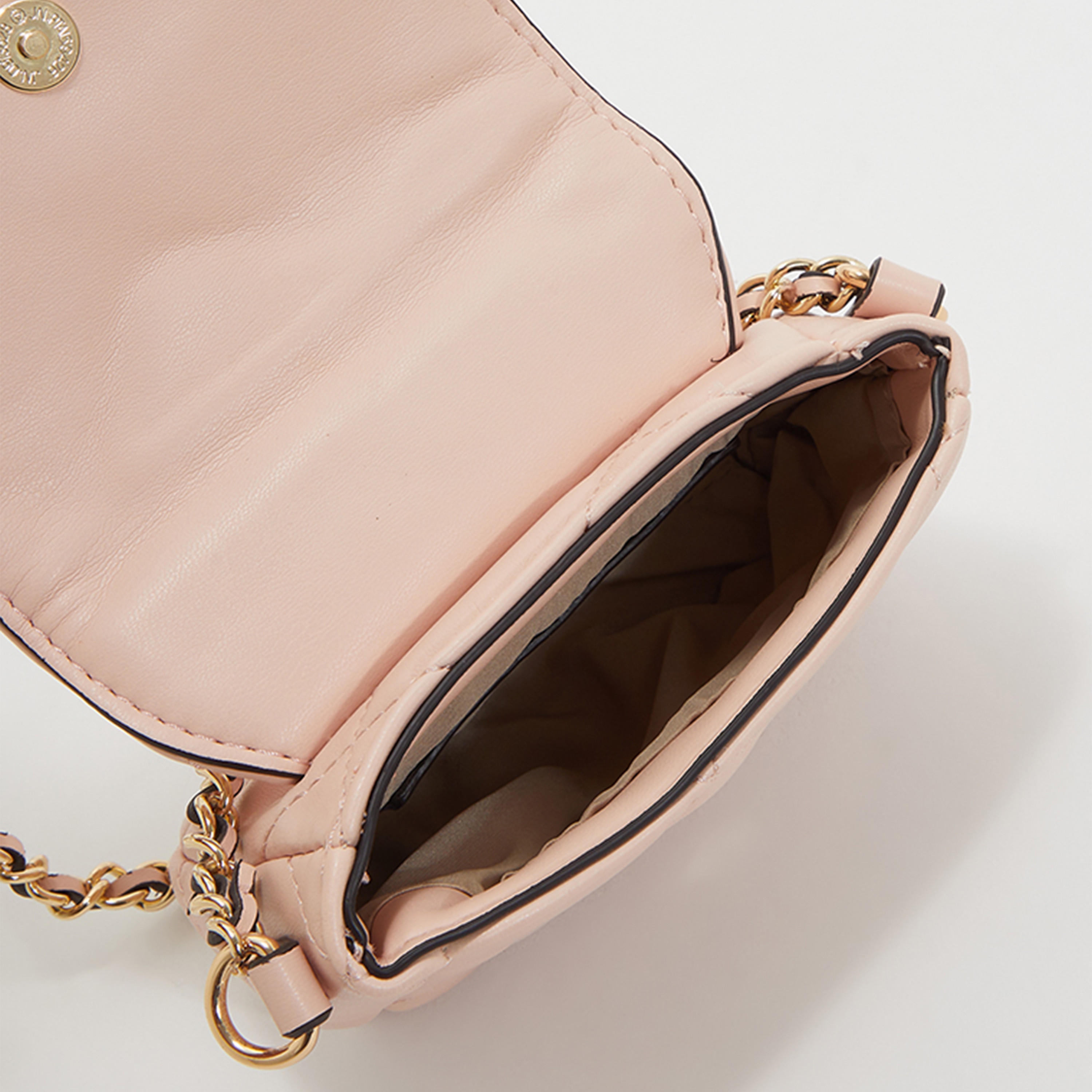 Nine West Crescent Quilted Crossbody Bag with Zip Closure and Strap in Beige-women-bagsandwallets-handbags-image-3