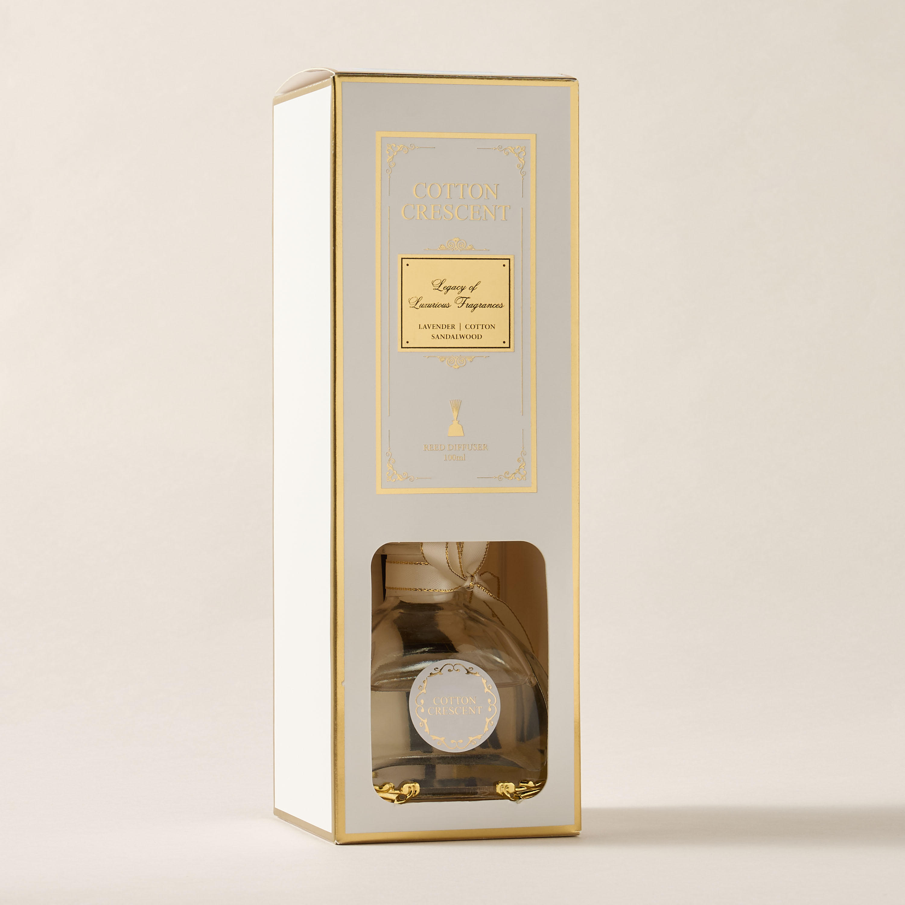 موزع عطور بأعواد قطن كريزنت من لاستر لوكس - 100 مل-household-homefragrance-reeddiffusers-image-5