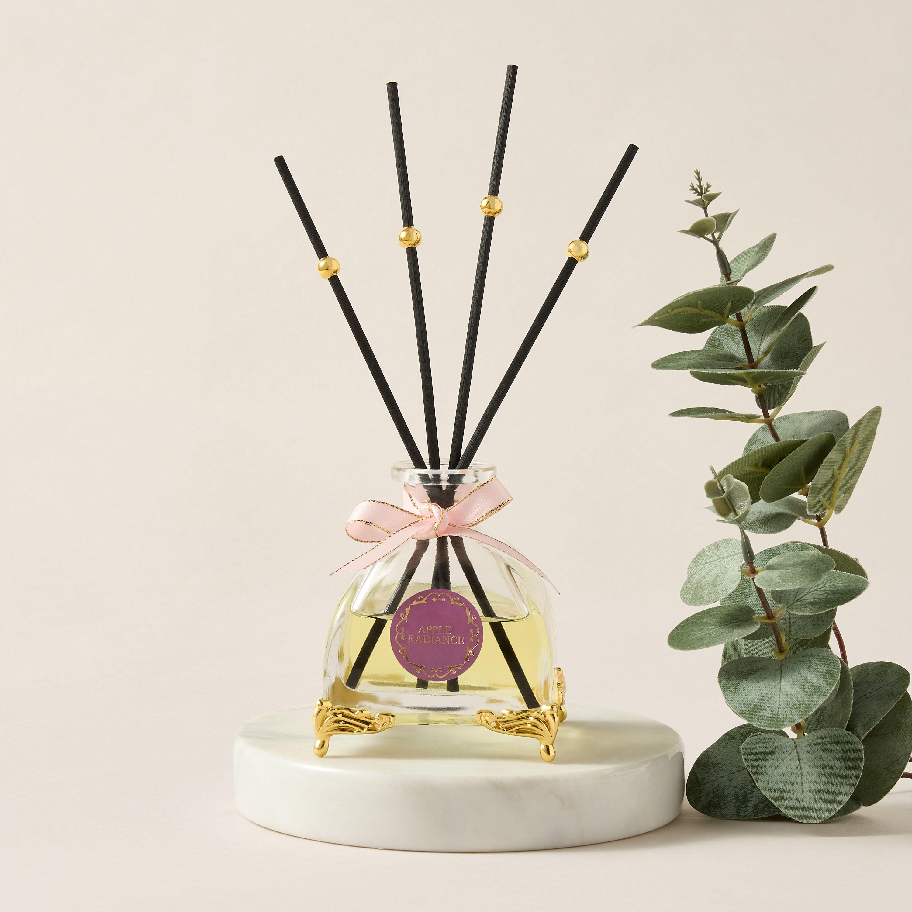 Luster Luxe Cotton Crescent Reed Diffuser - 100 ml-household-homefragrance-reeddiffusers-image-1