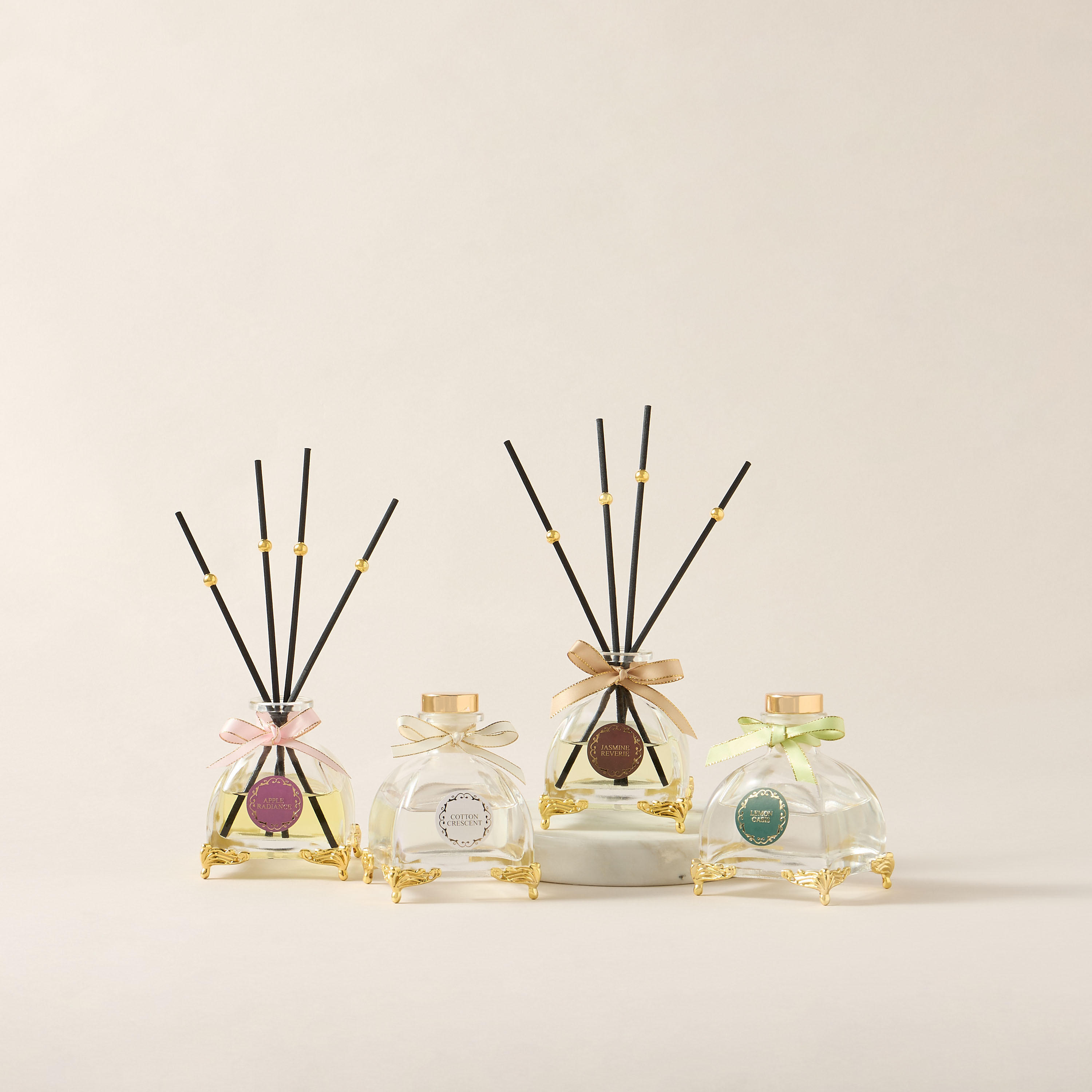 Luster Luxe Cotton Crescent Reed Diffuser - 100 ml-household-homefragrance-reeddiffusers-image-5