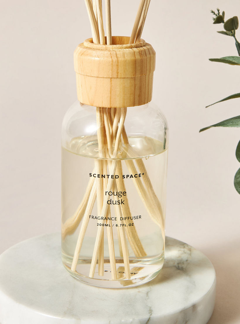 Scented Space Amberian Woods Reed Diffuser - 200 ml-household-homefragrance-reeddiffusers-image-3