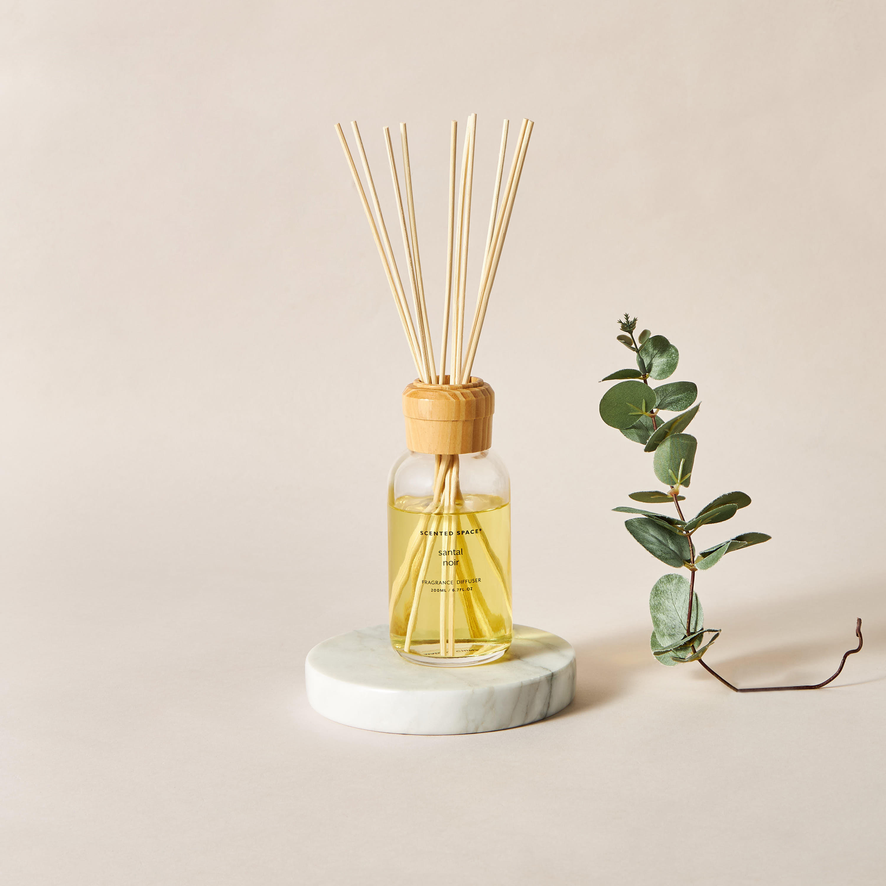 Scented Space Amberian Woods Reed Diffuser - 200 ml-household-homefragrance-reeddiffusers-image-1