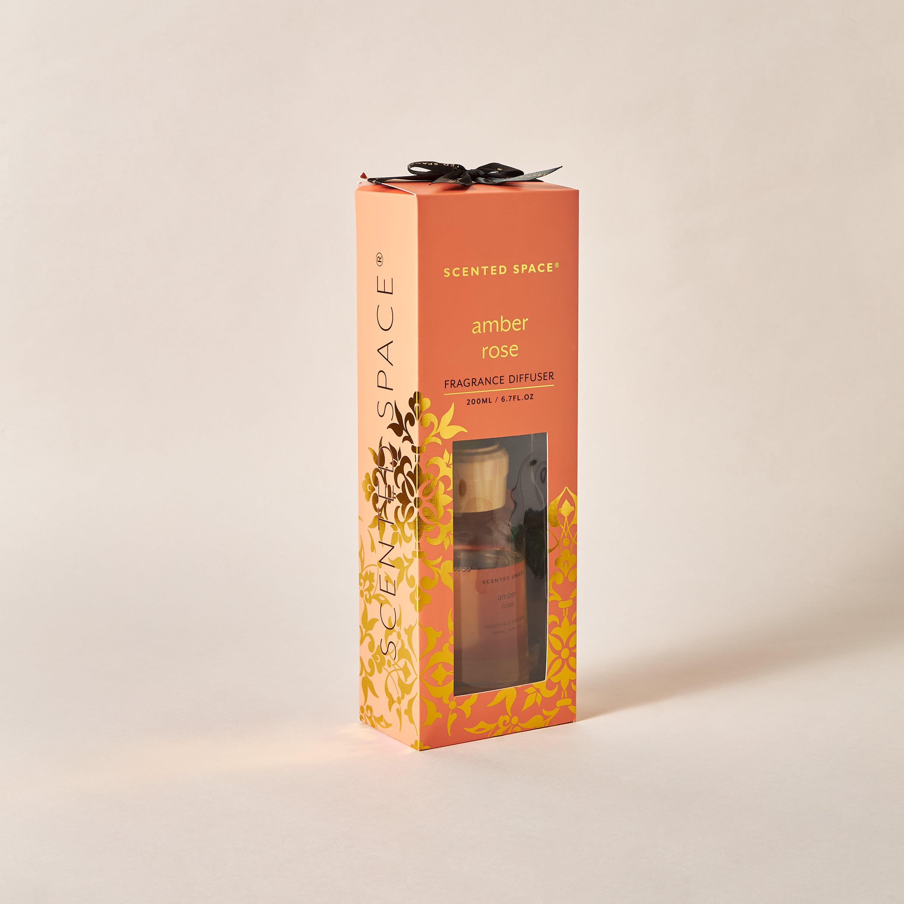 Scented Space Amberian Woods Reed Diffuser - 200 ml-household-homefragrance-reeddiffusers-image-4