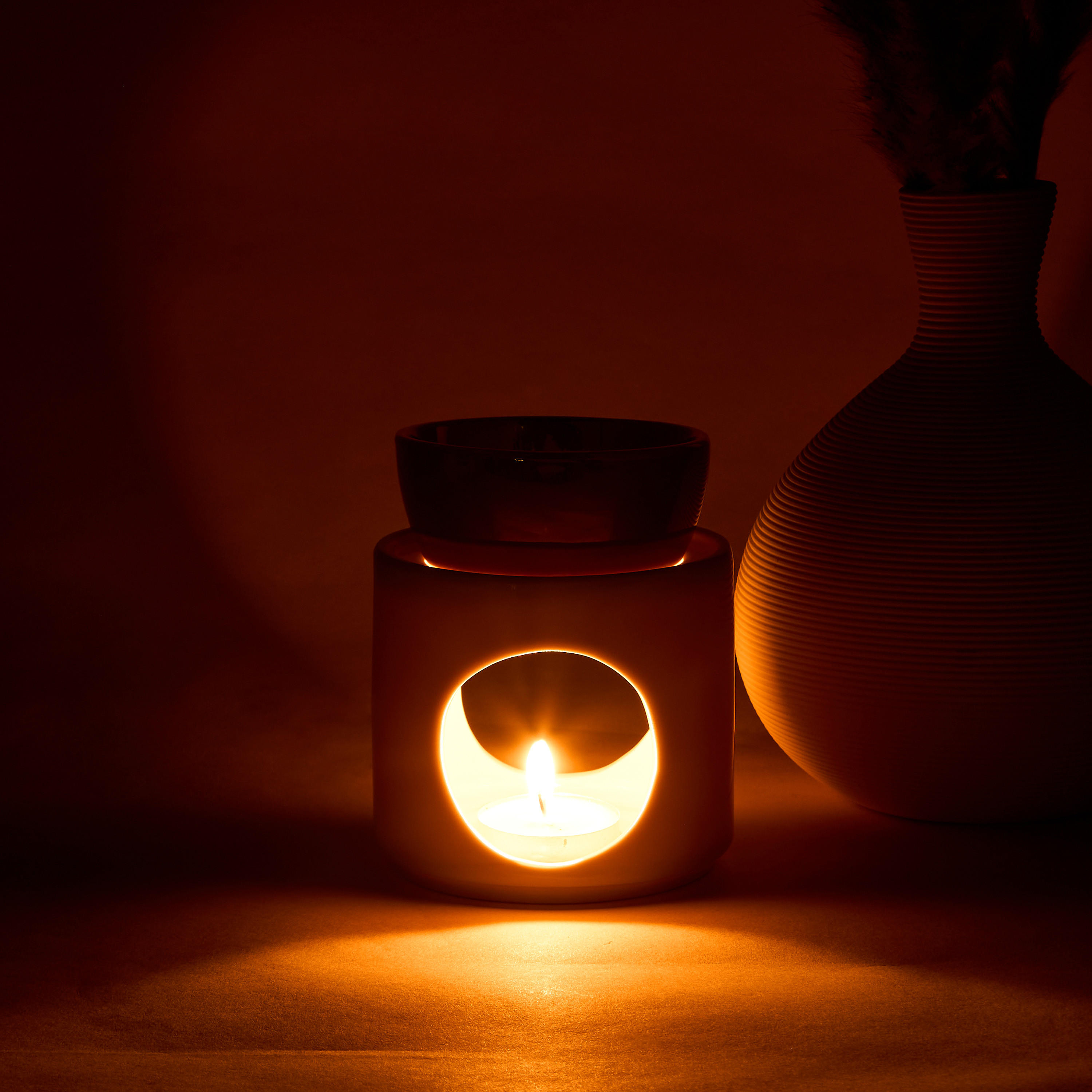 Ceramic Oil Burner - 12 cms-household-homefragrance-burners-image-2