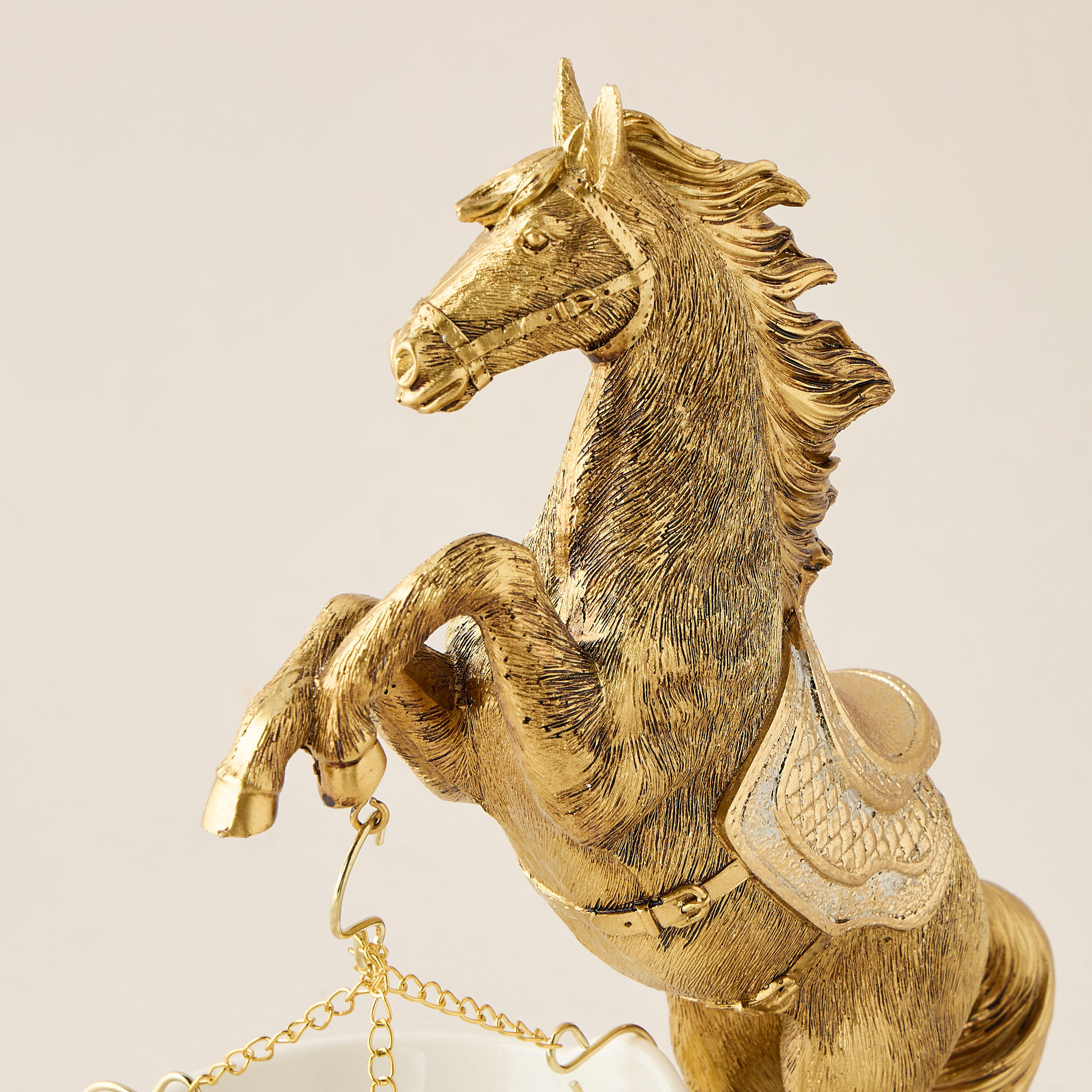 Arabian Run Horse Oil Burner - 17x8x25 cms-household-homefragrance-burners-image-4