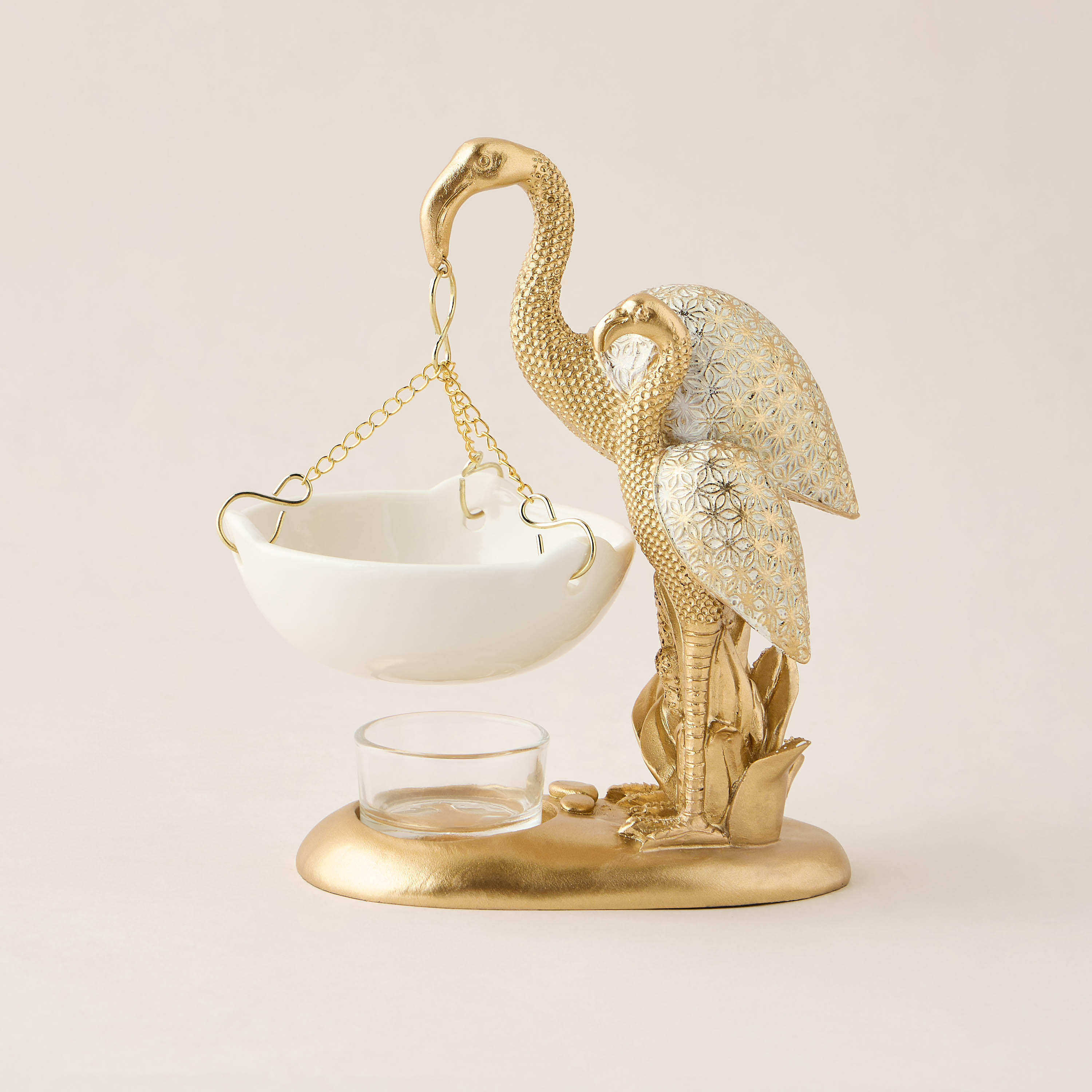 Crane of Serenity Oil Burner - 14x8x18 cms-household-homefragrance-burners-image-2