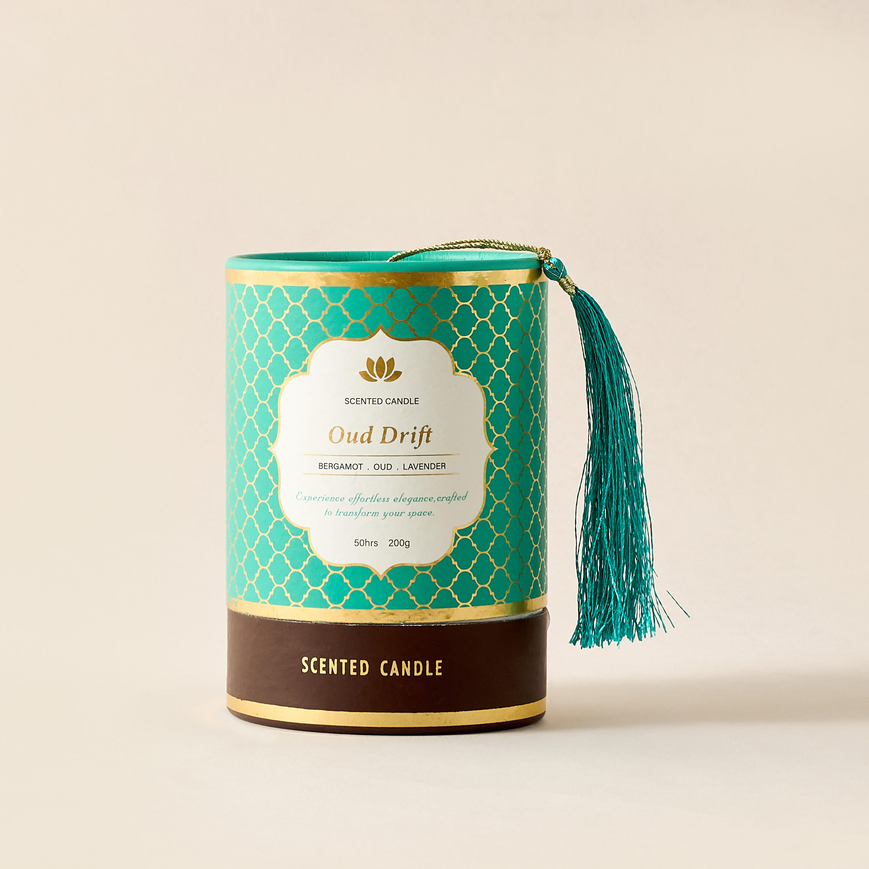Golden Souk Oud Drift Scented Jar Candle - 200 gms-household-homefragrance-candles-image-4