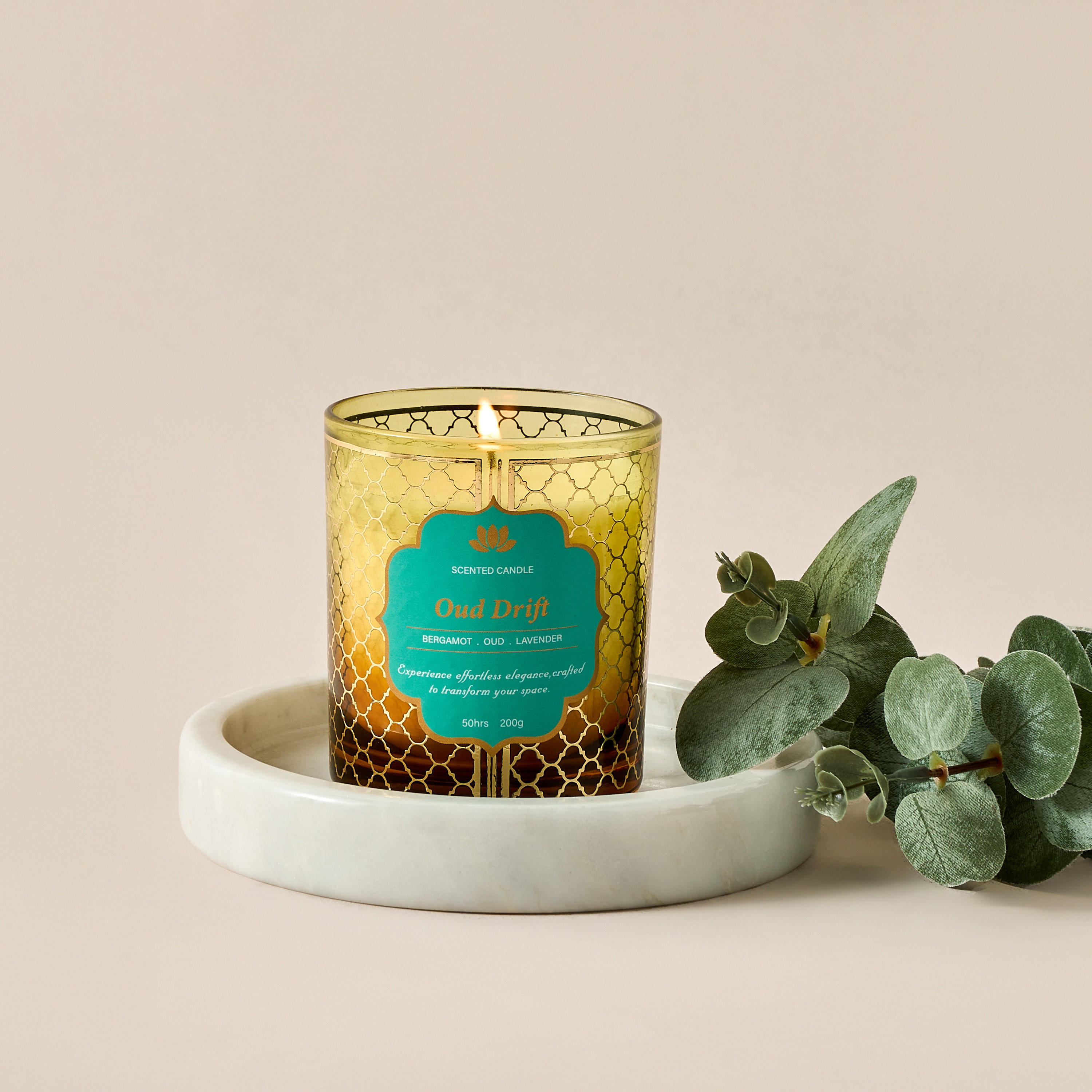 Golden Souk Oud Drift Scented Jar Candle - 200 gms-household-homefragrance-candles-image-5