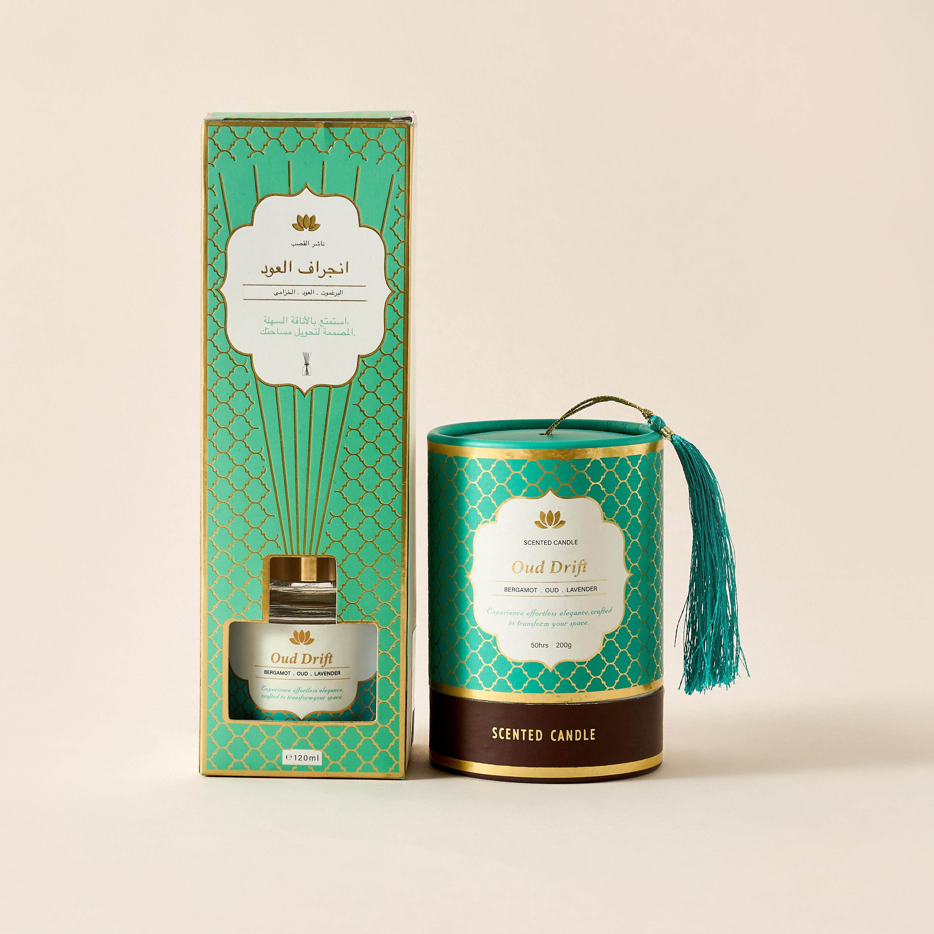 Golden Souk Oud Drift Scented Jar Candle - 200 gms-household-homefragrance-candles-image-6