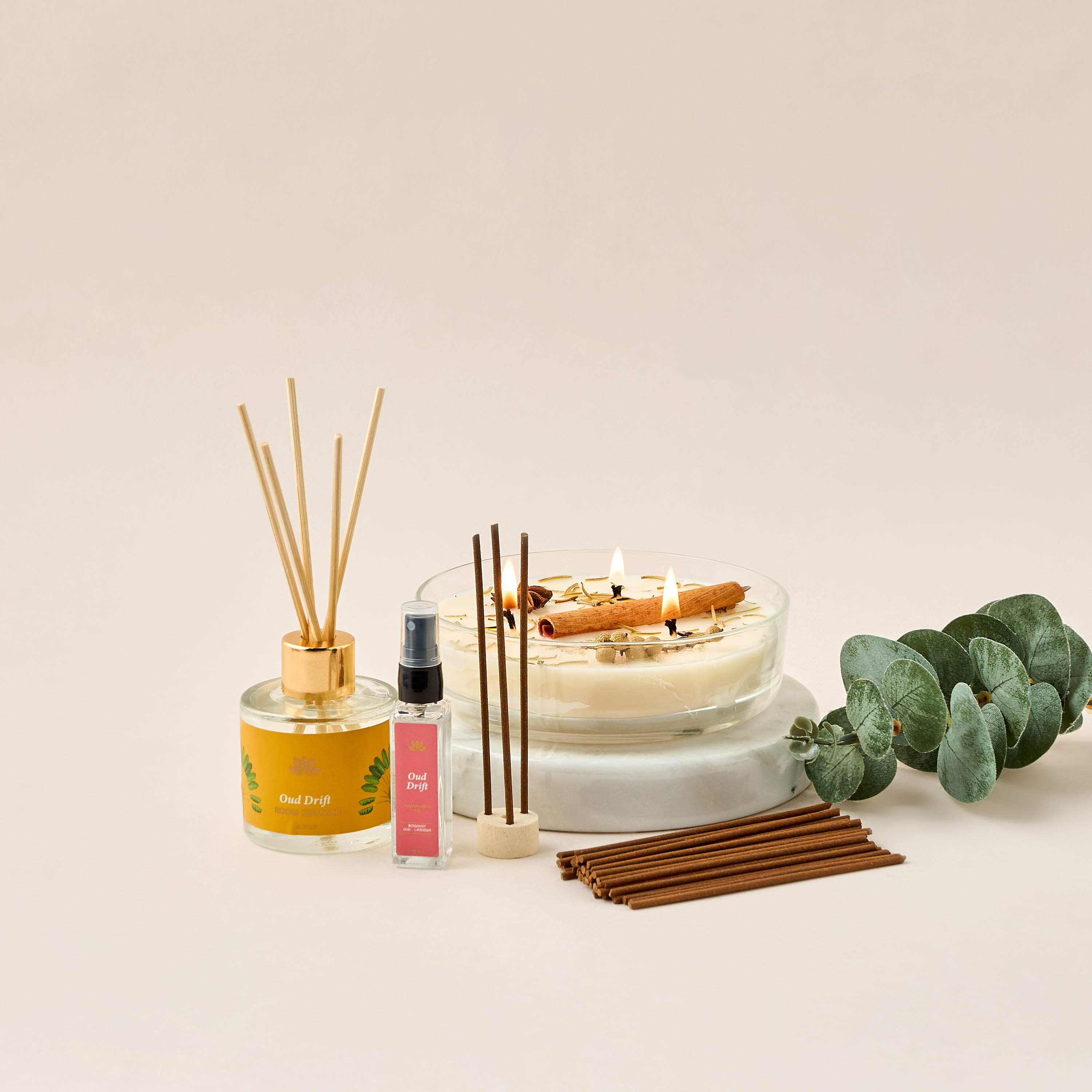 Golden Souk Oud Drift 4-Piece Reed Diffuser Set-household-homefragrance-fragrancegiftset-image-7