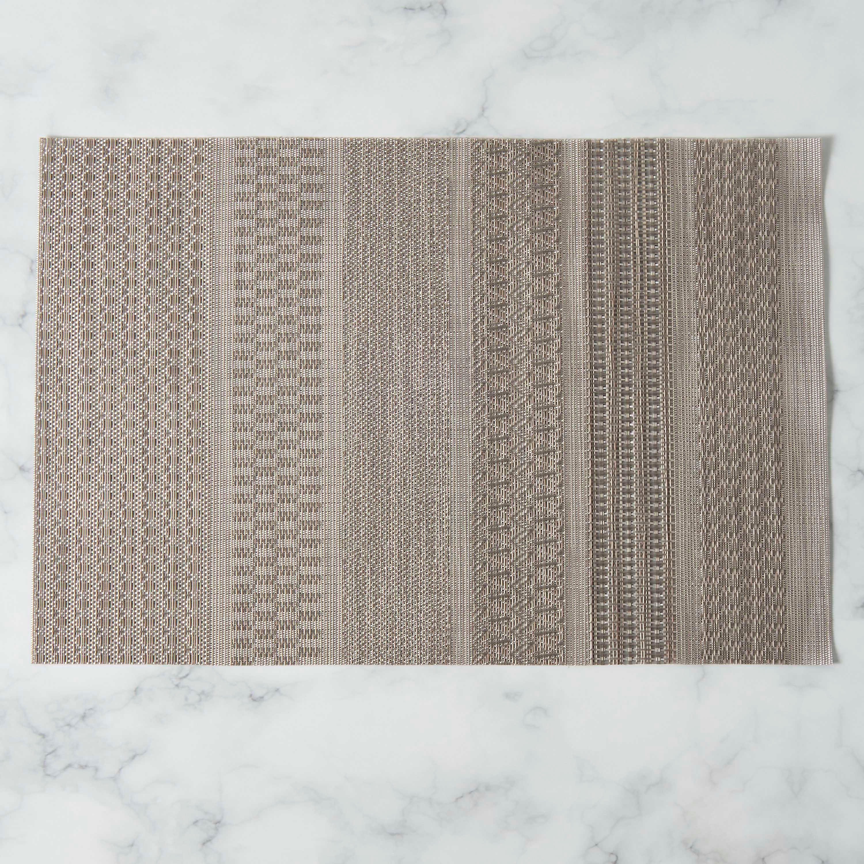 Textured 5-Piece Table Placemat and Runner Set-household-dining-tablelinen-runnersandtablecovers-image-3