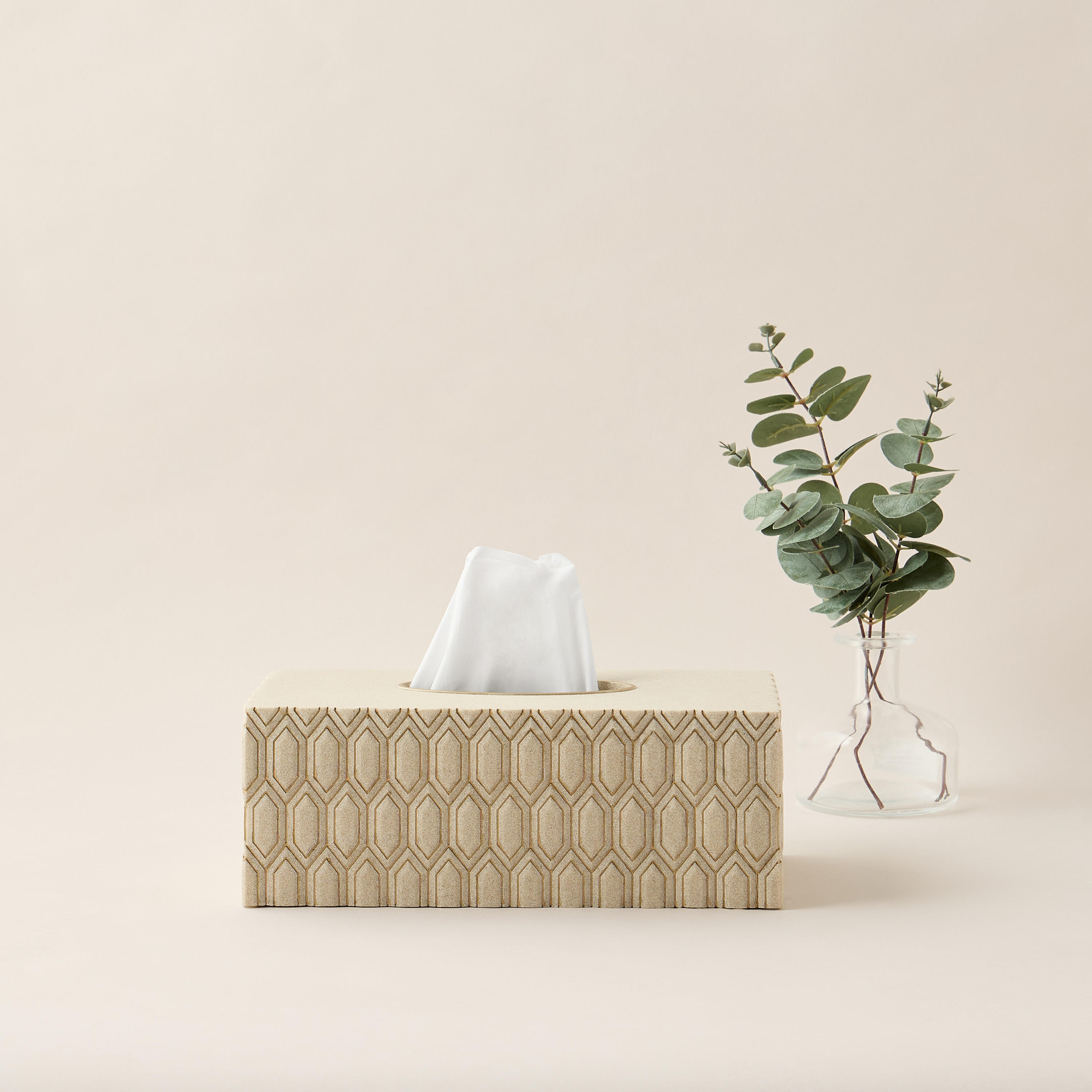 Darwaza Geometric Textured Tissue Holder-household-bathandlaundry-bathaccessories-tissueboxesandcottonjars-image-1