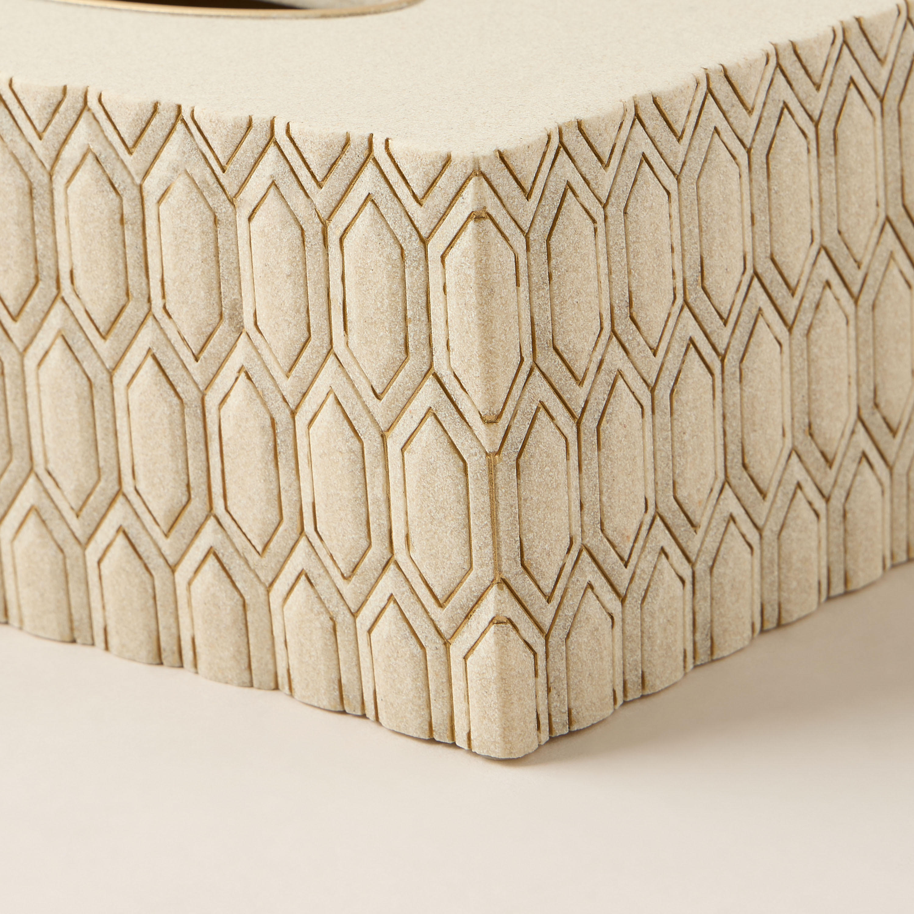 Darwaza Geometric Textured Tissue Holder-household-bathandlaundry-bathaccessories-tissueboxesandcottonjars-image-4