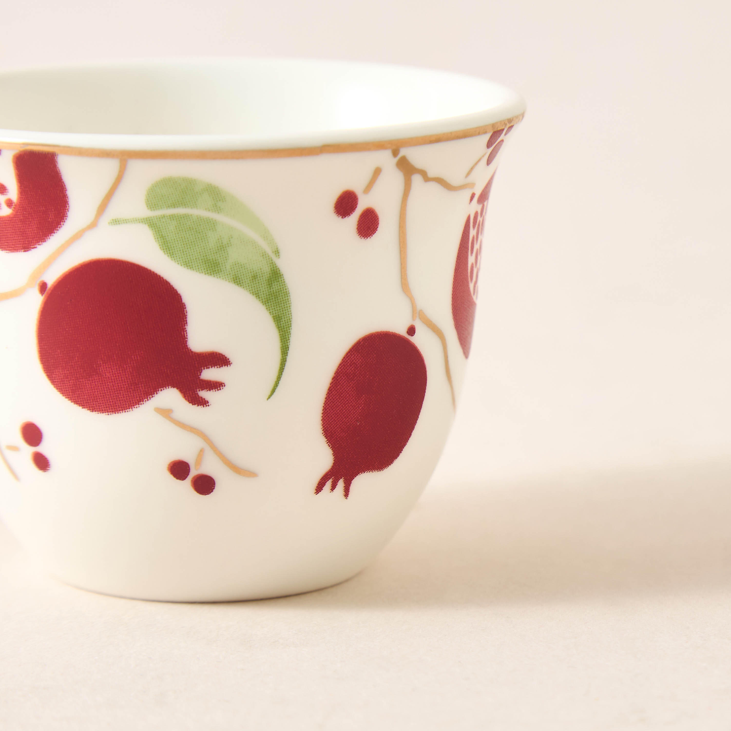Pomegranate Print 6-Piece Kahwa Cup Set-household-dining-teaandcoffee-teaandcoffeesets-image-2