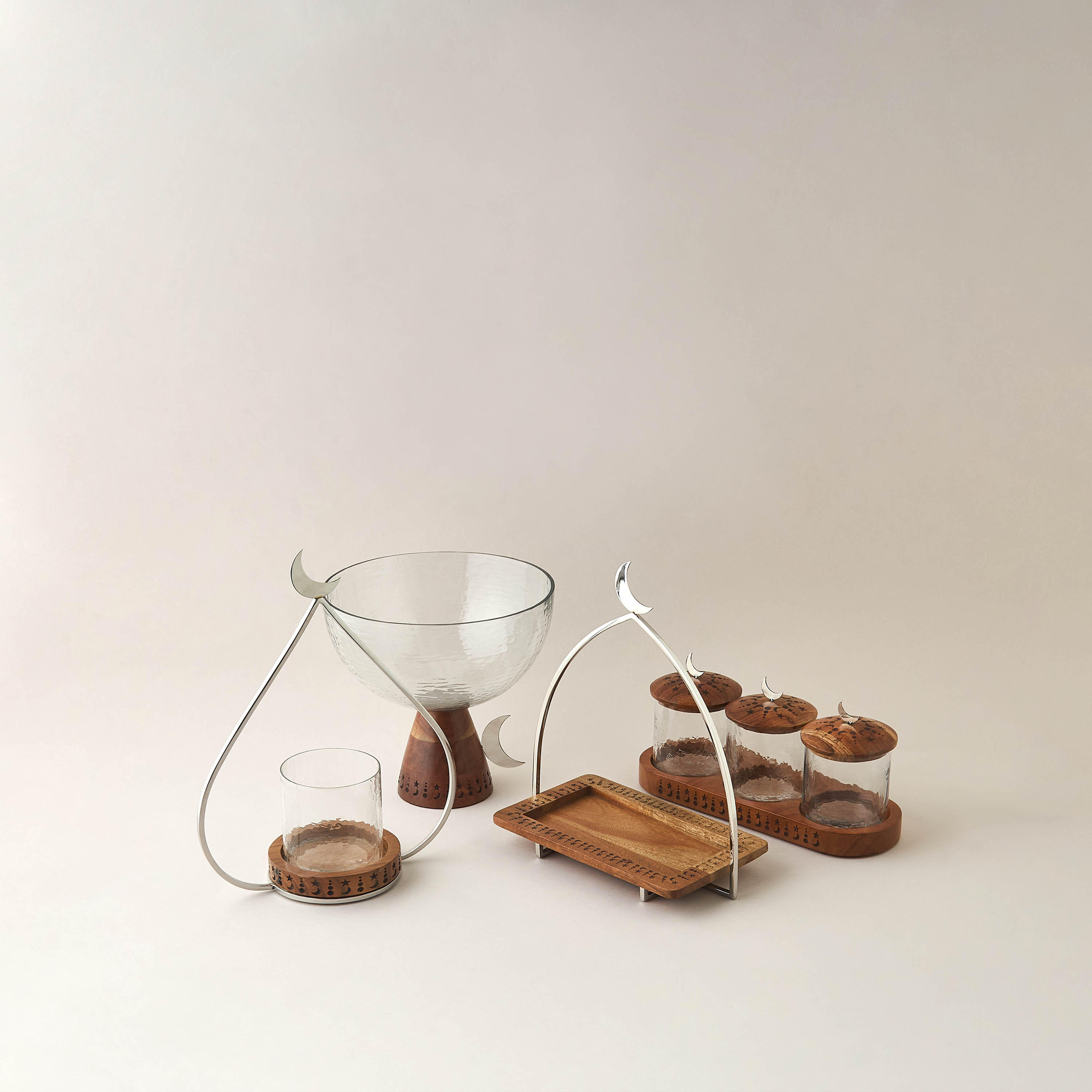 Noor 3-Piece Jar Set with Tray-household-kitchen-foodstorage-canistersandjars-image-7