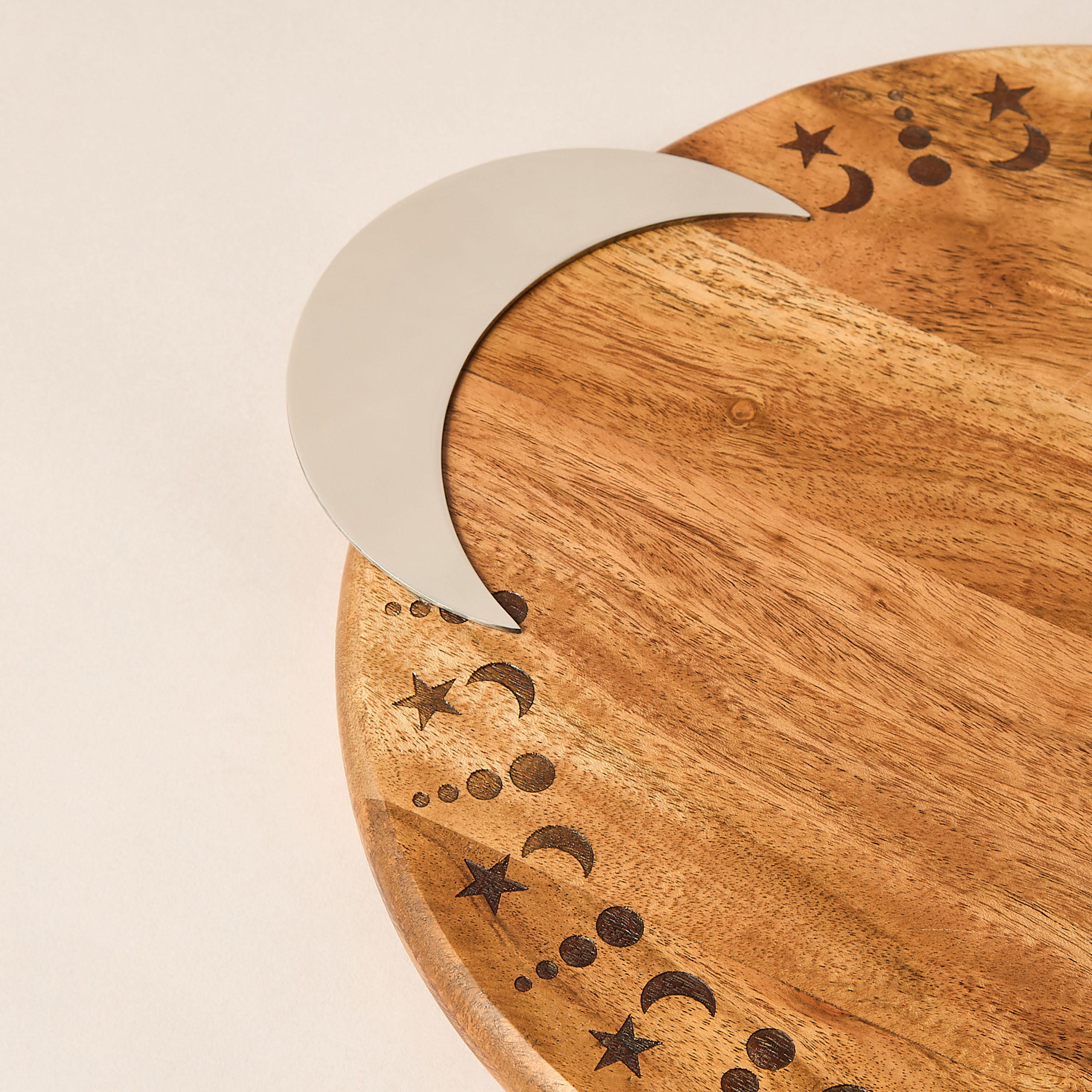 Noor Wooden Serving Tray - 49x28x2 cms-household-dining-serveware-servingtrays-image-3