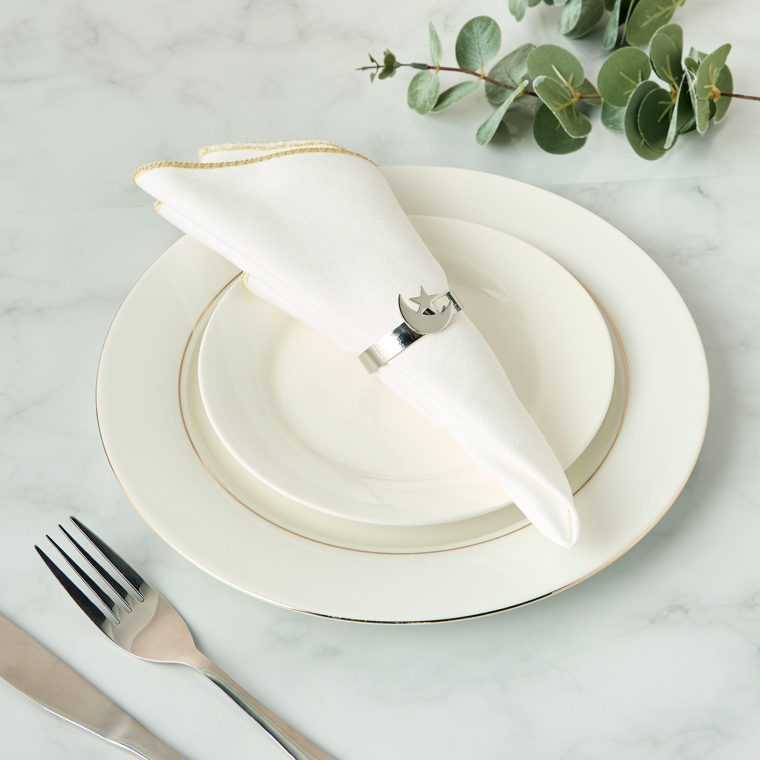 Noor Crescent and Star Accent Napkin Ring - Set of 2-household-dining-tablelinen-napkinsandaccessories-image-1