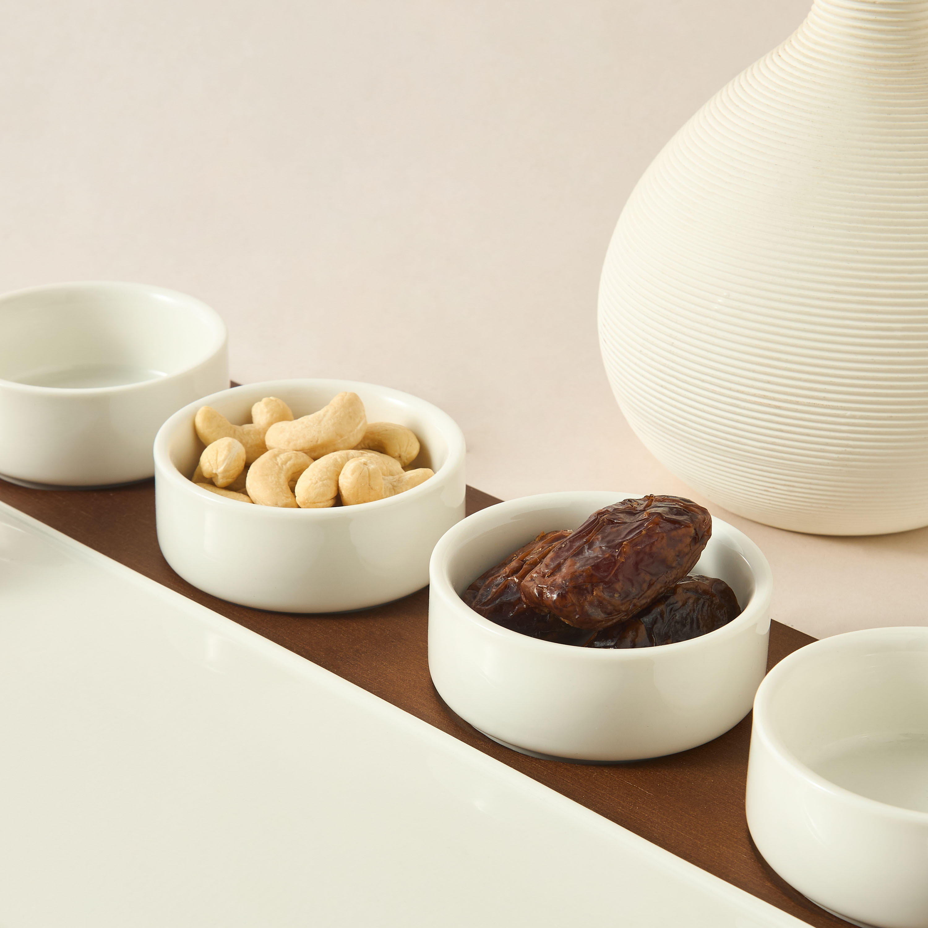 Sufrah 4-Piece Bowl Set with Tray and Board-household-dining-serveware-servingplatters-image-3