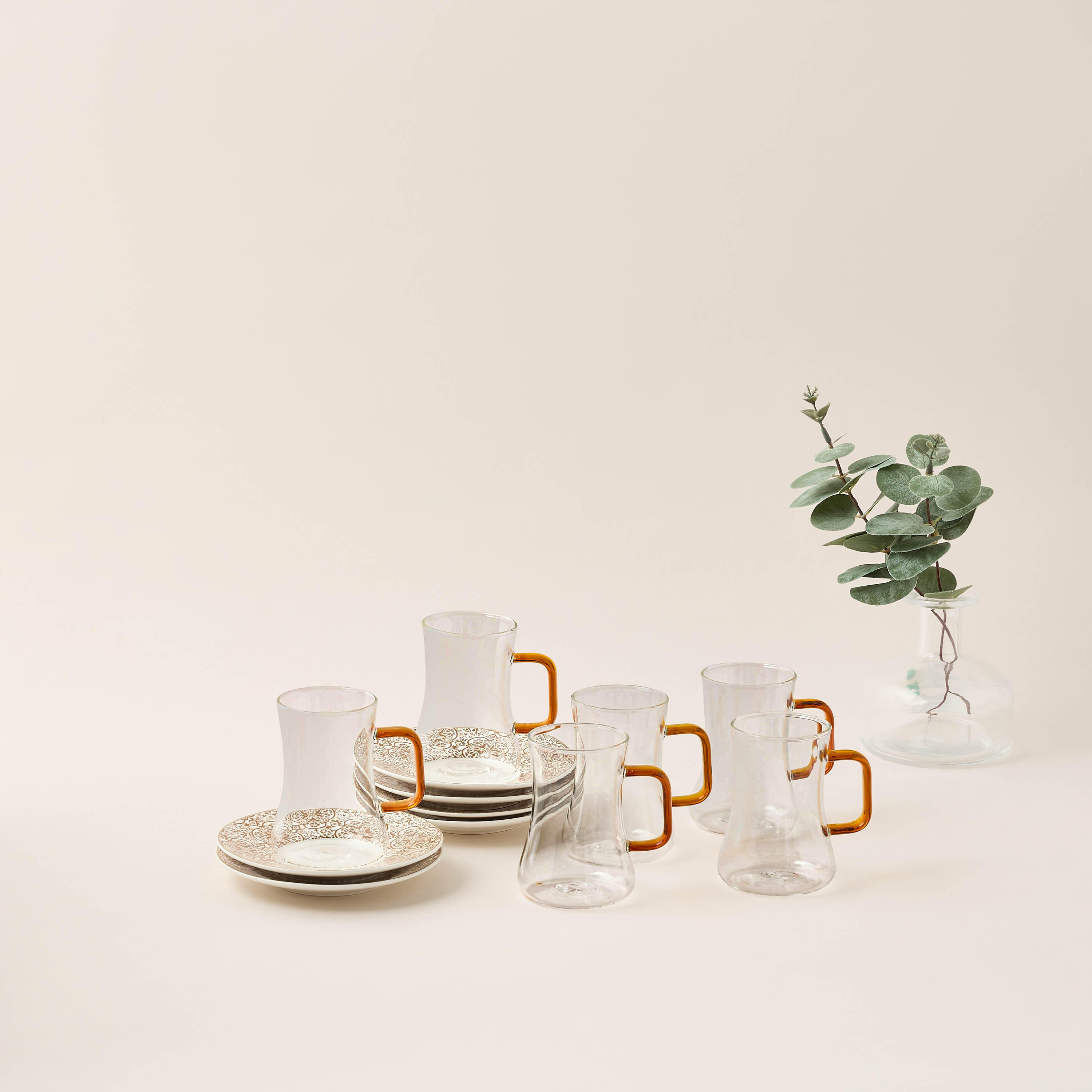 Ramadan Essential 12-Piece Printed Bone China Tea Cup and Saucer Set-household-dining-teaandcoffee-teaandcoffeesets-image-1