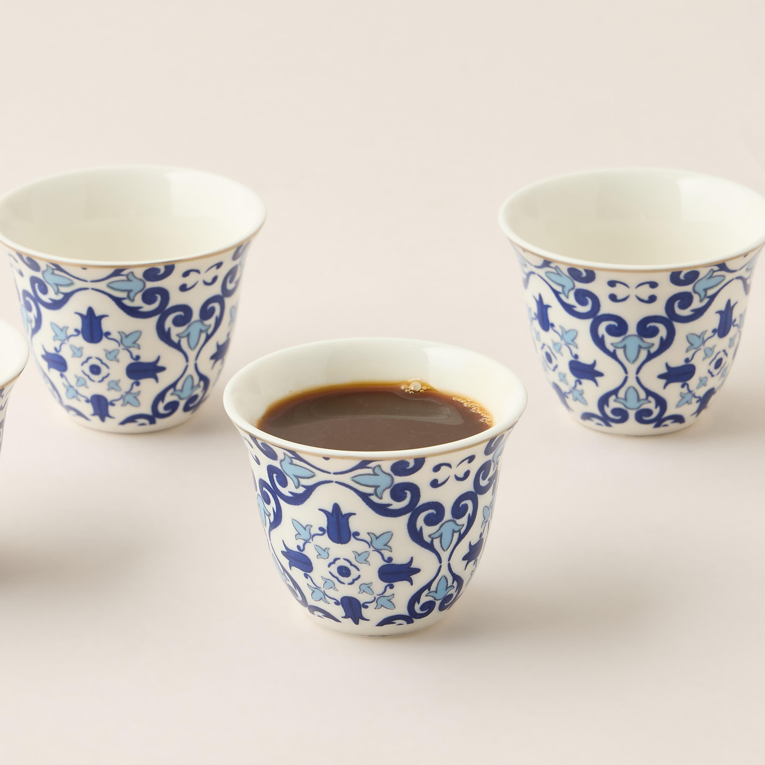 Azure Printed 12-Piece Kahwa Cup Set - 60 ml-household-dining-teaandcoffee-teaandcoffeesets-image-3