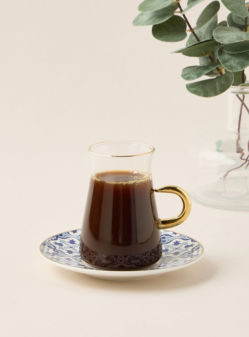 Azure 6-Piece Cup and Saucer Set-household-dining-teaandcoffee-teaandcoffeesets-image-2