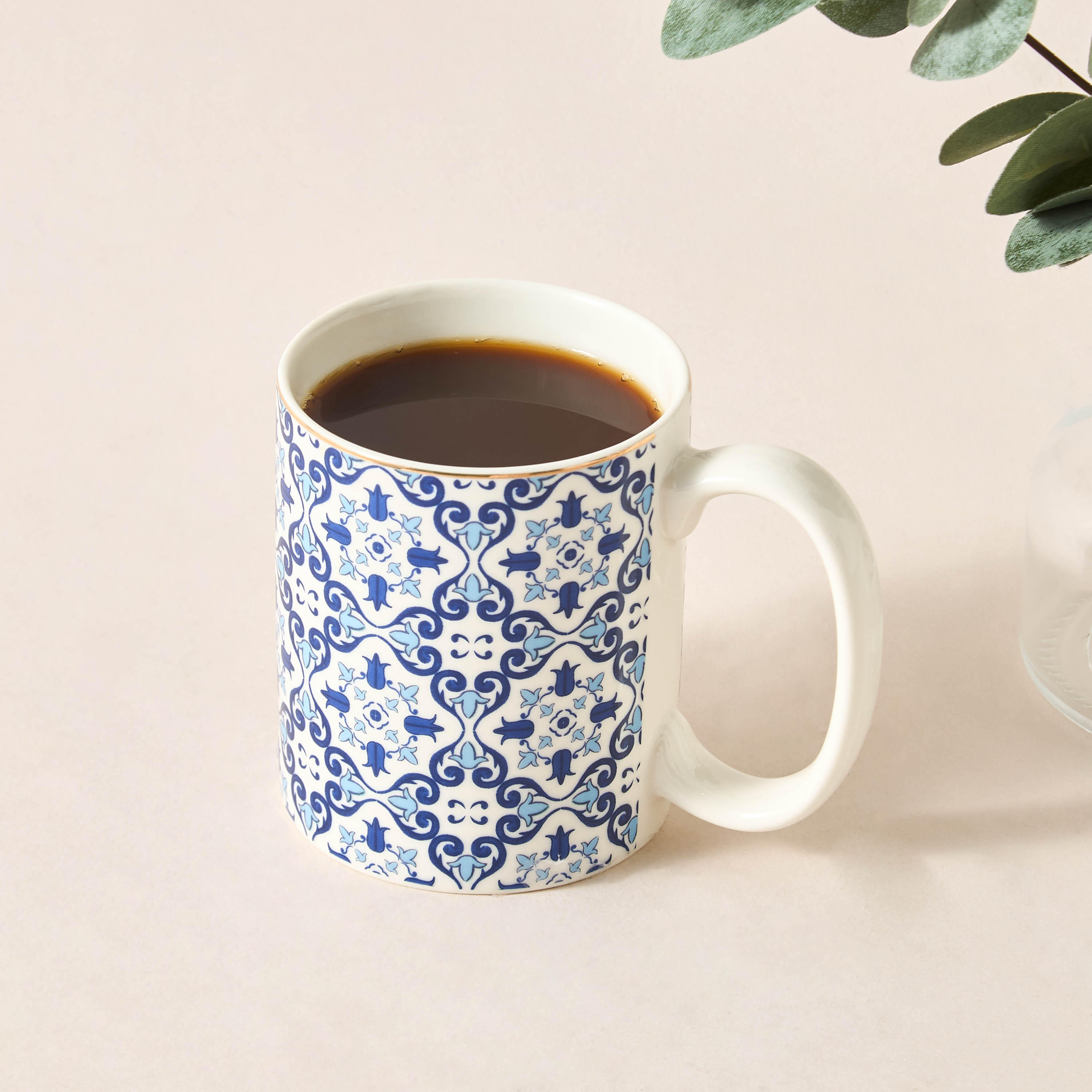 Azure Printed Bone China Mug - 360 ml-household-dining-teaandcoffee-mugsandcups-image-3