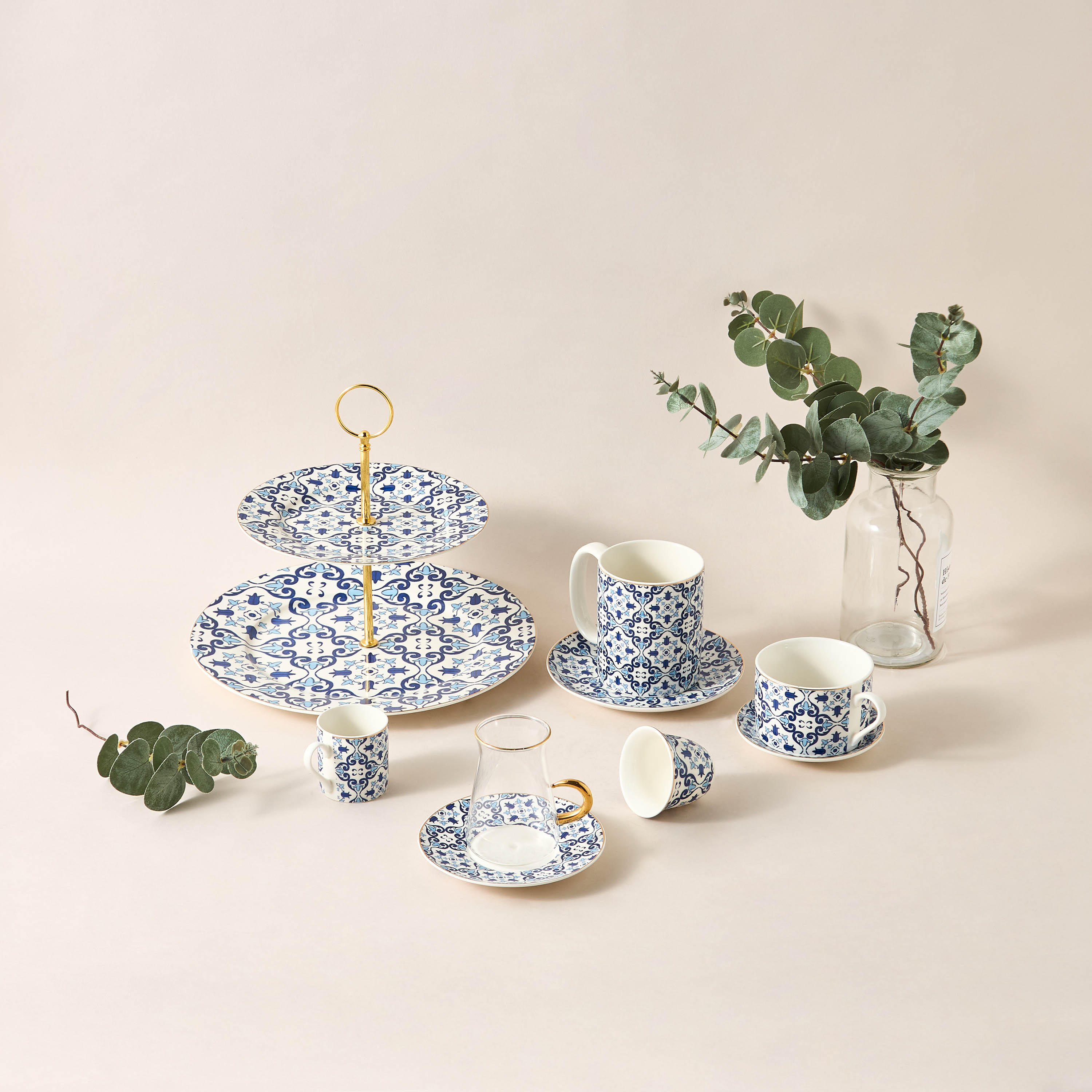 Azure Printed 2-Piece Cup and Saucer Set-household-dining-teaandcoffee-teaandcoffeesets-image-5