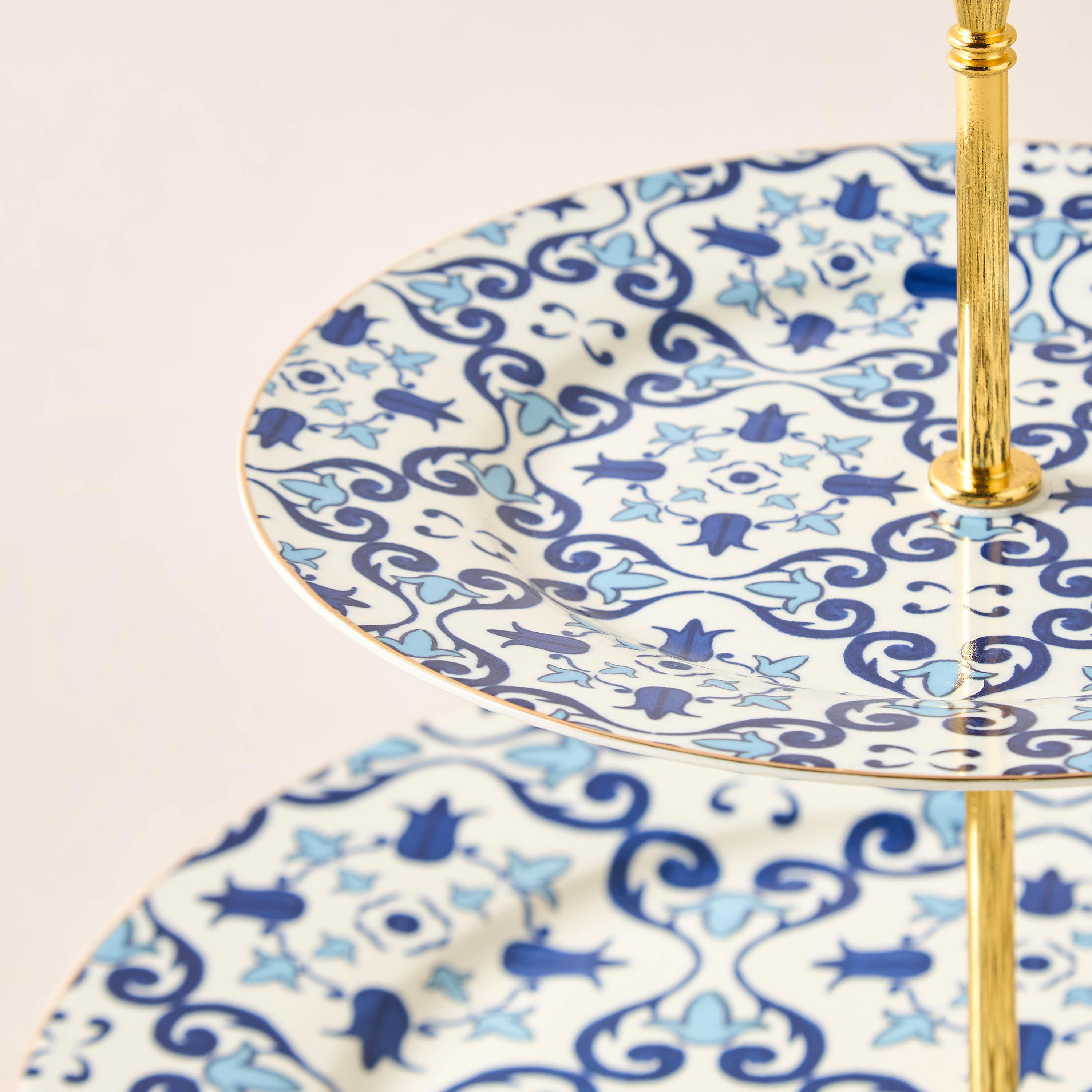Azure 2-Tier Printed Cake Stand-household-dining-serveware-cakestands-image-3