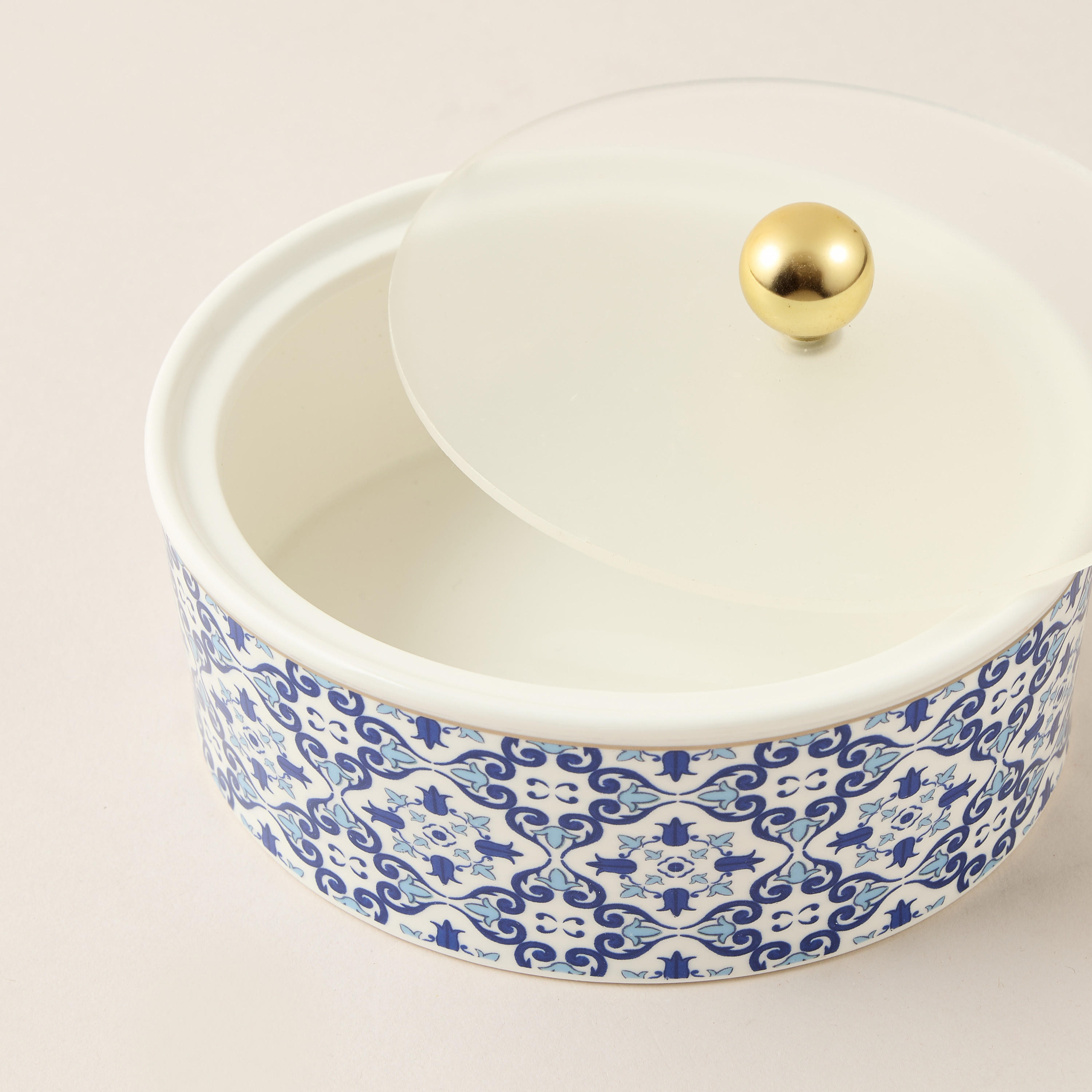 Azure Printed Date Bowl with Acrylic Lid-household-dining-dinnerware-bowls-image-3