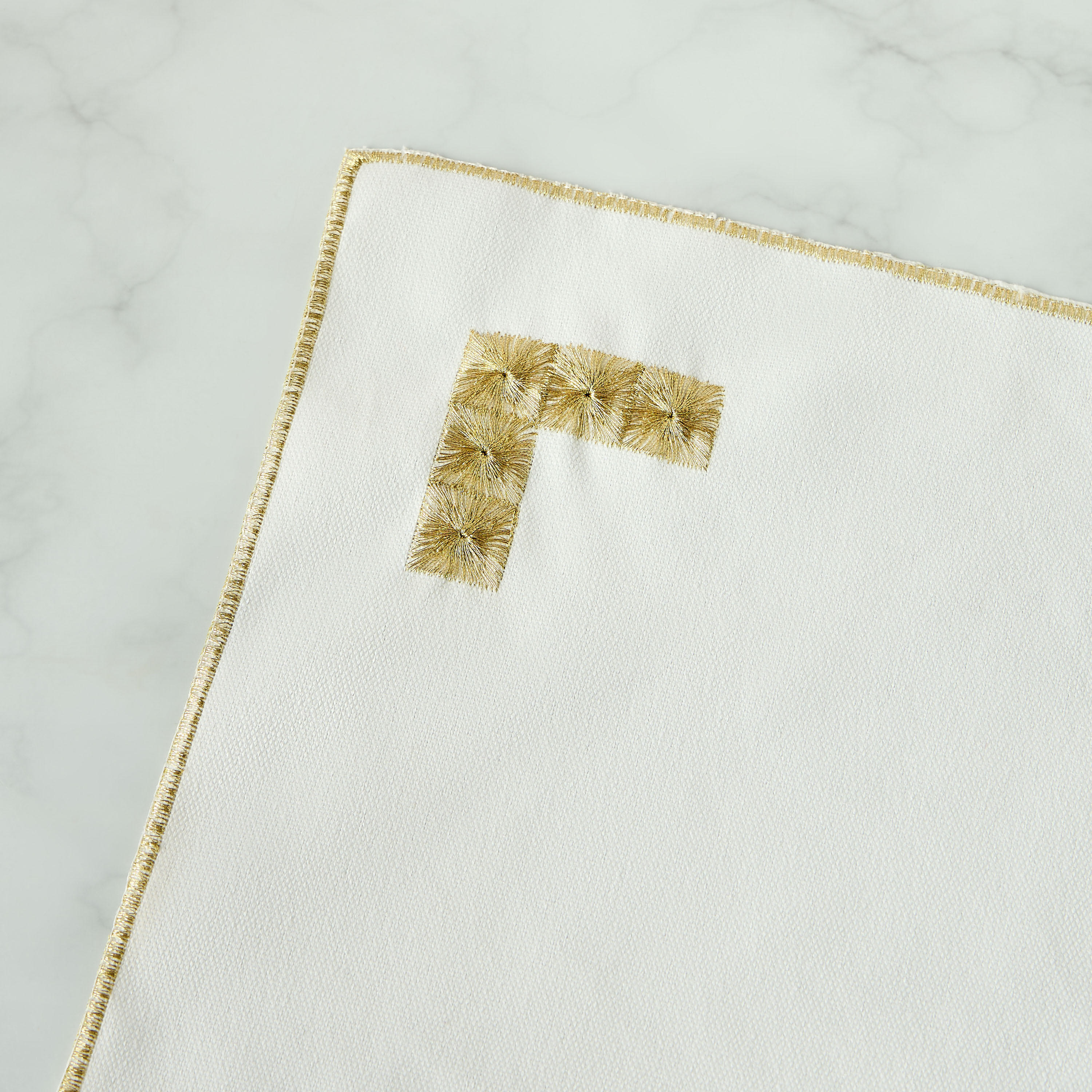 Nomad Luxe 4-Piece Embroidered Napkin Set - 43x43 cms-household-dining-tablelinen-napkinsandaccessories-image-4
