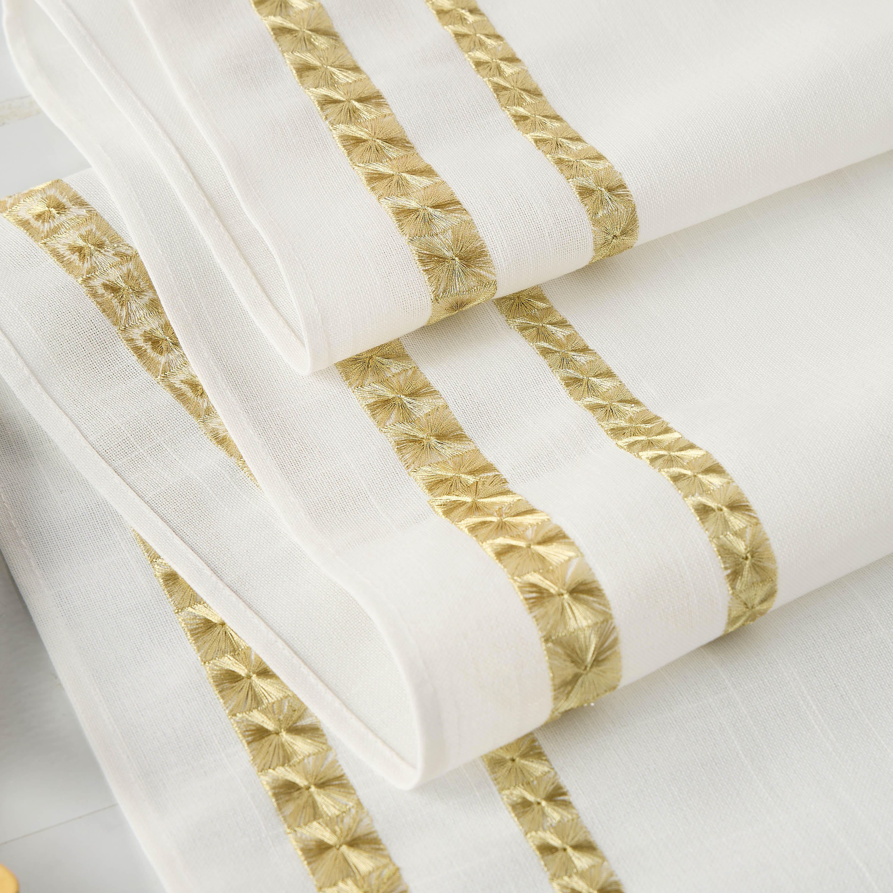 Nomad Luxe Embroidered Table Runner - 180x33 cms-household-dining-tablelinen-runnersandtablecovers-image-2
