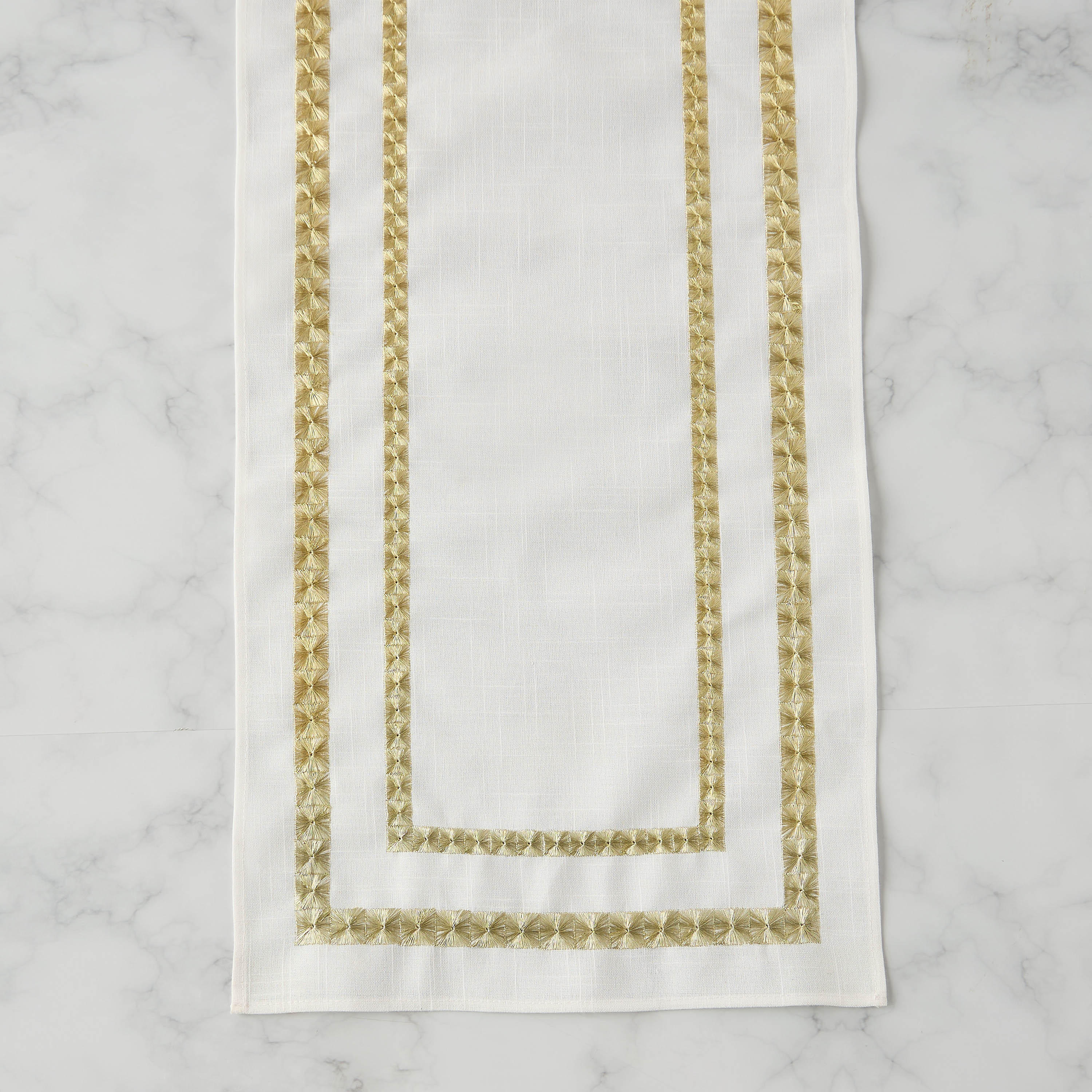 Nomad Luxe Embroidered Table Runner - 180x33 cms-household-dining-tablelinen-runnersandtablecovers-image-3